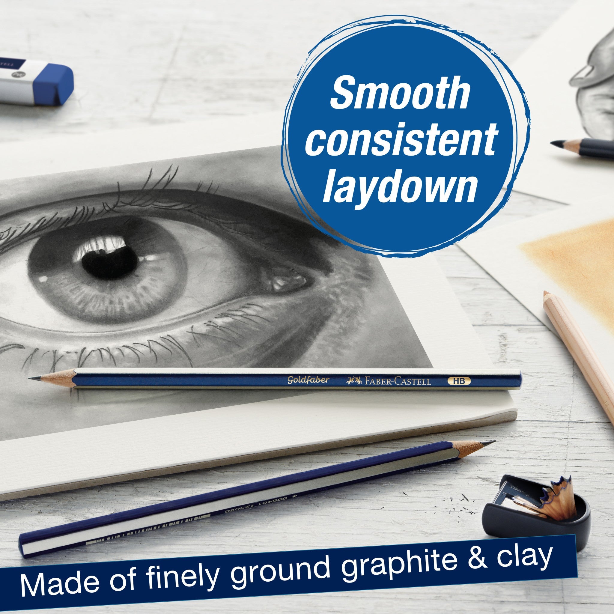 Goldfaber Graphite Pencils, Tin of 12 - #FC900012