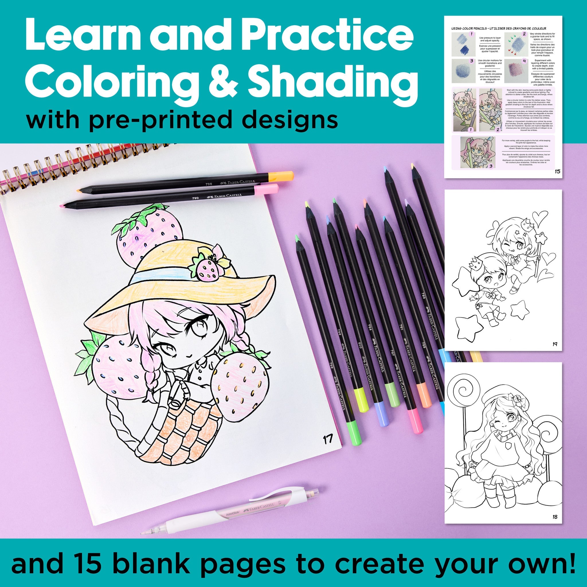Anime Drawing Kit - Chibi Edition - #FC14604