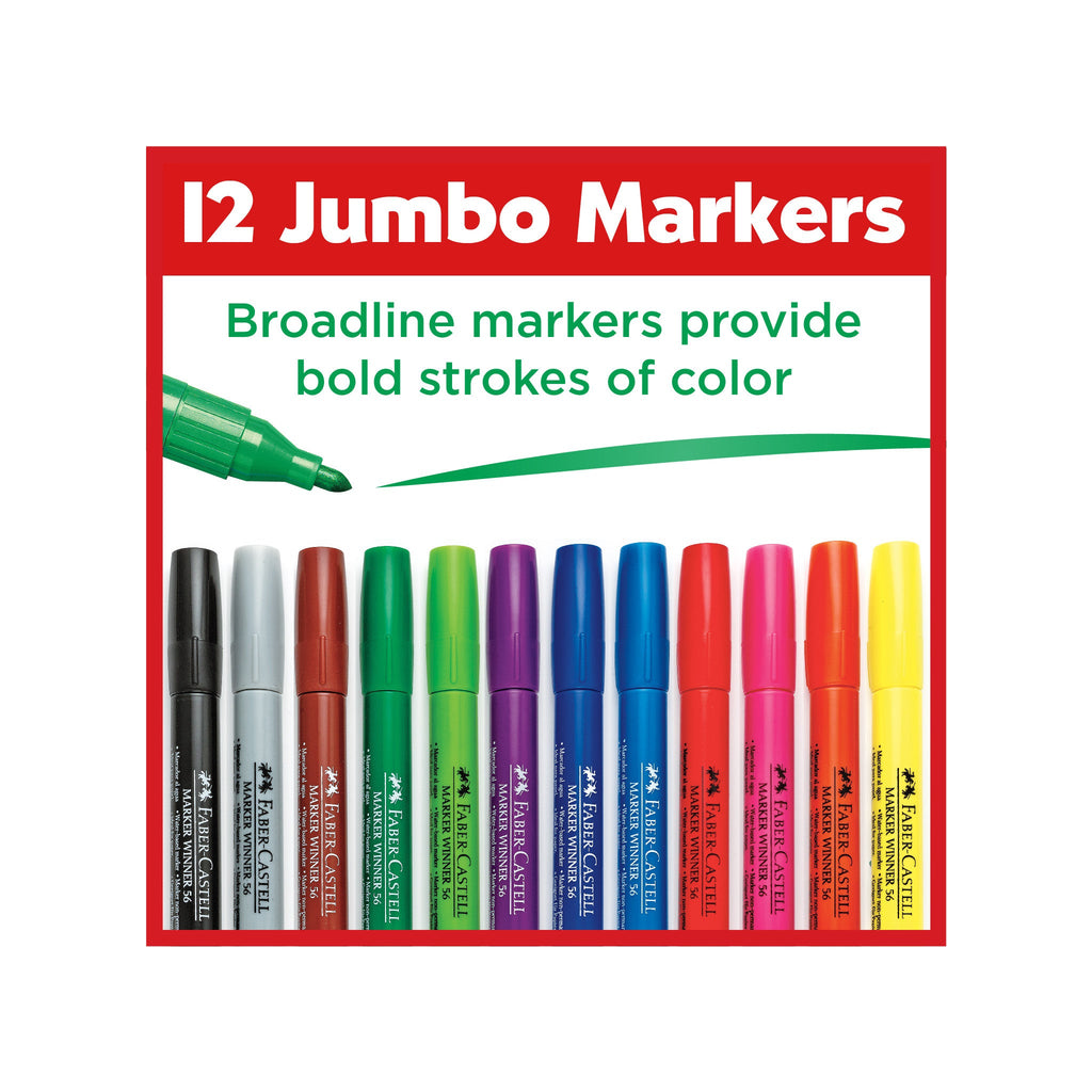 12 Jumbo Broadline Markers - #FC9150212