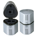 Grip Trio Pencil Sharpener, Silver - #FC283898T