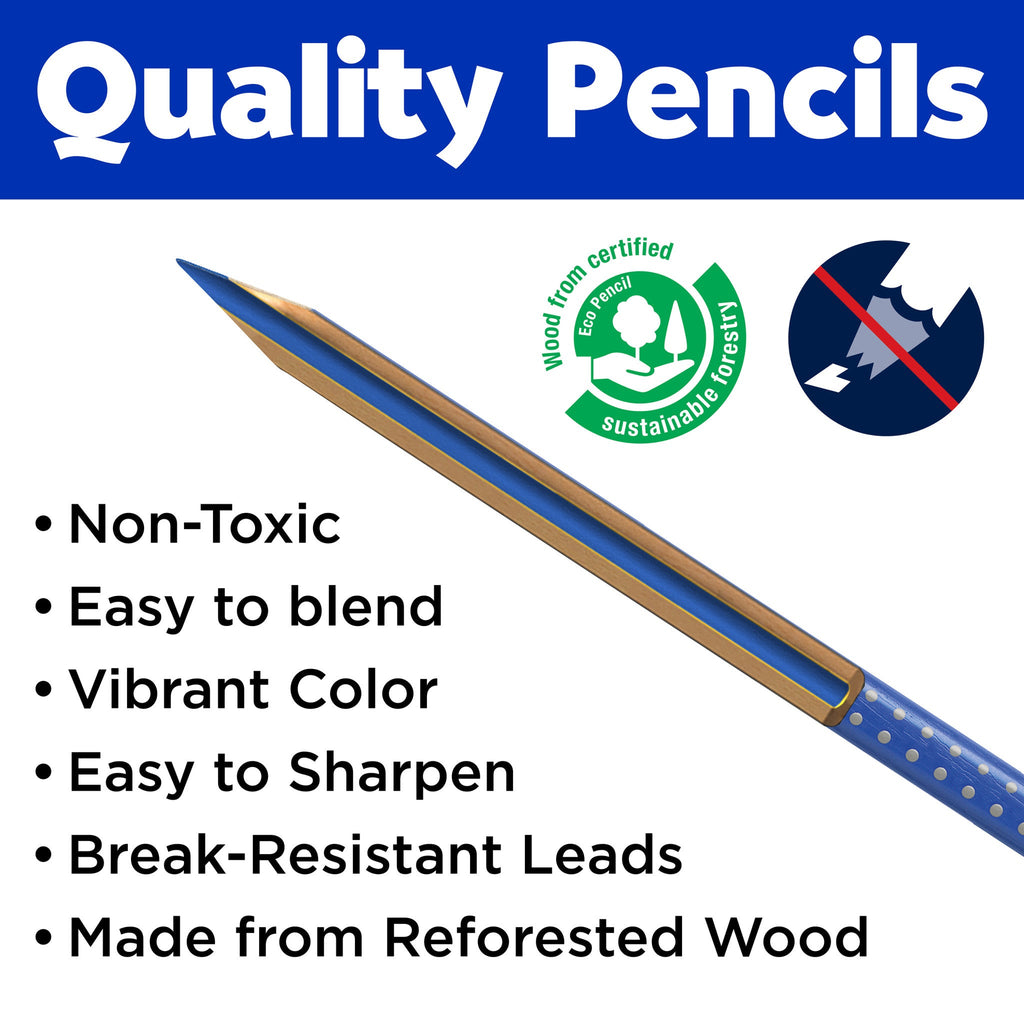 Grip Colored EcoPencil School Pack - #FC900008