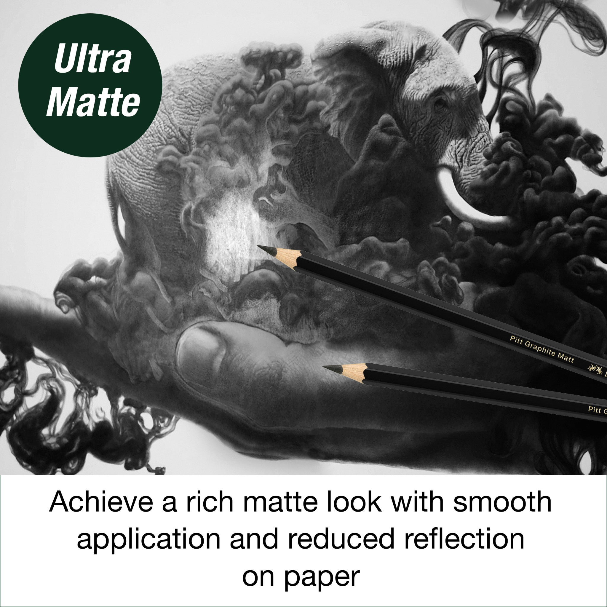 Pitt Graphite Matte, Sketching Set (10B, 12B, 14B) - #FC115297