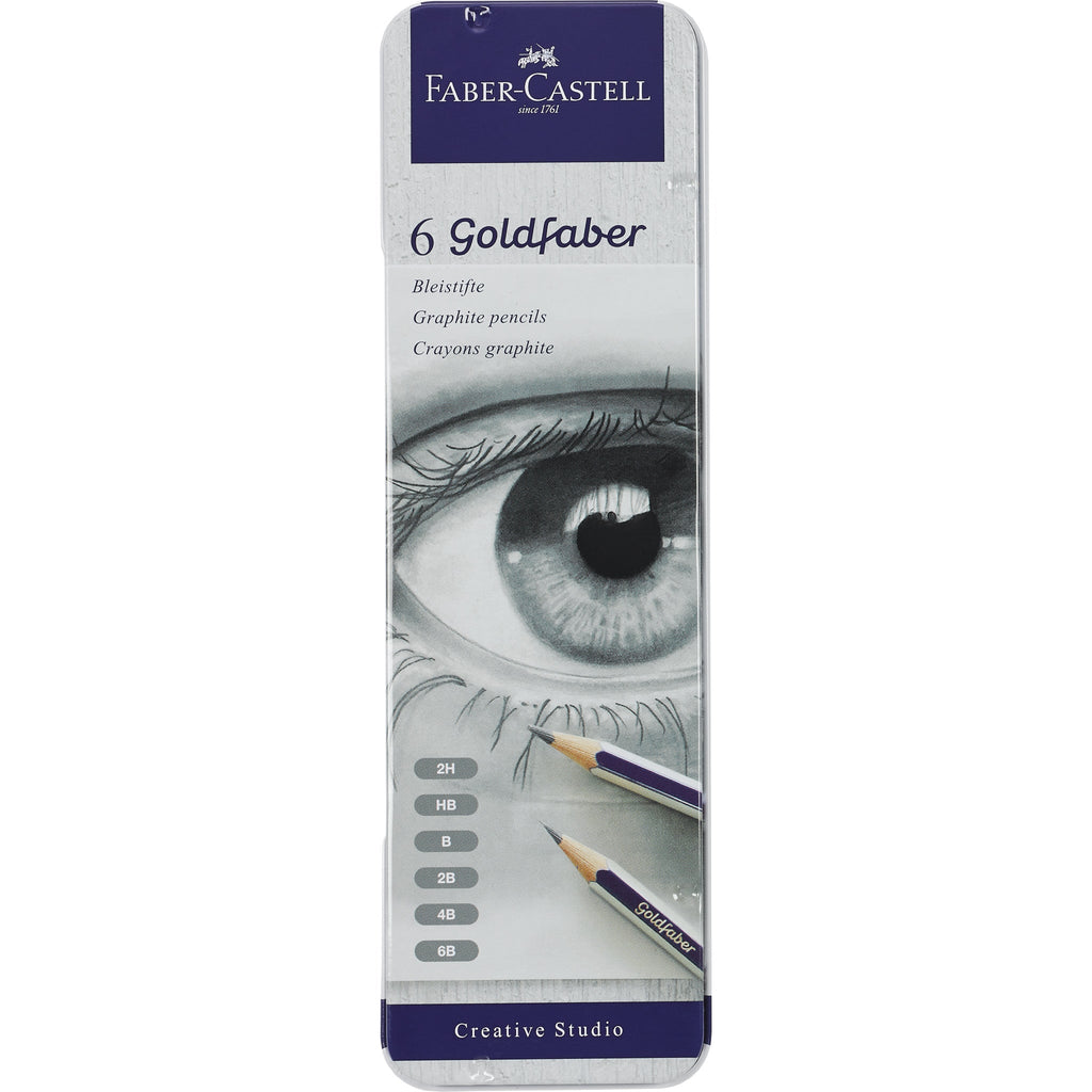 Goldfaber Graphite Pencils, Tin of 6 - #FC900010