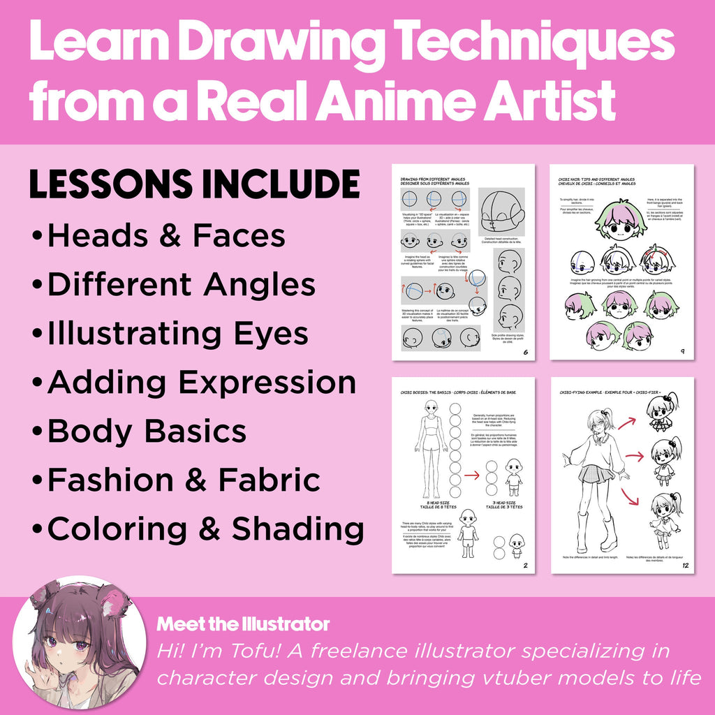 Anime Drawing Kit - Chibi Edition - #FC14604
