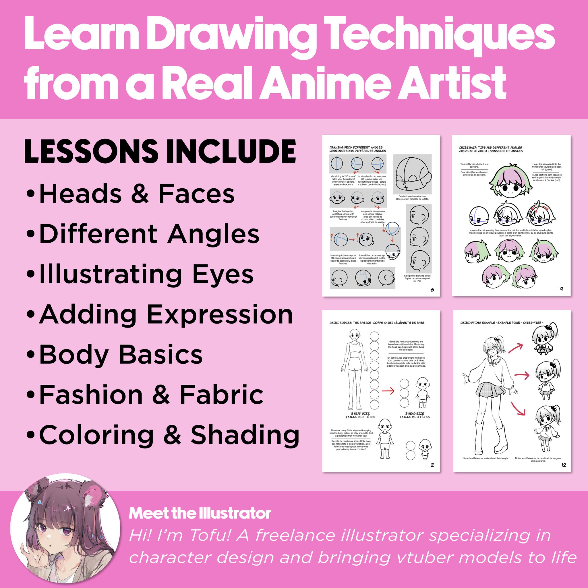 Anime Drawing Kit - Chibi Edition - #FC14604