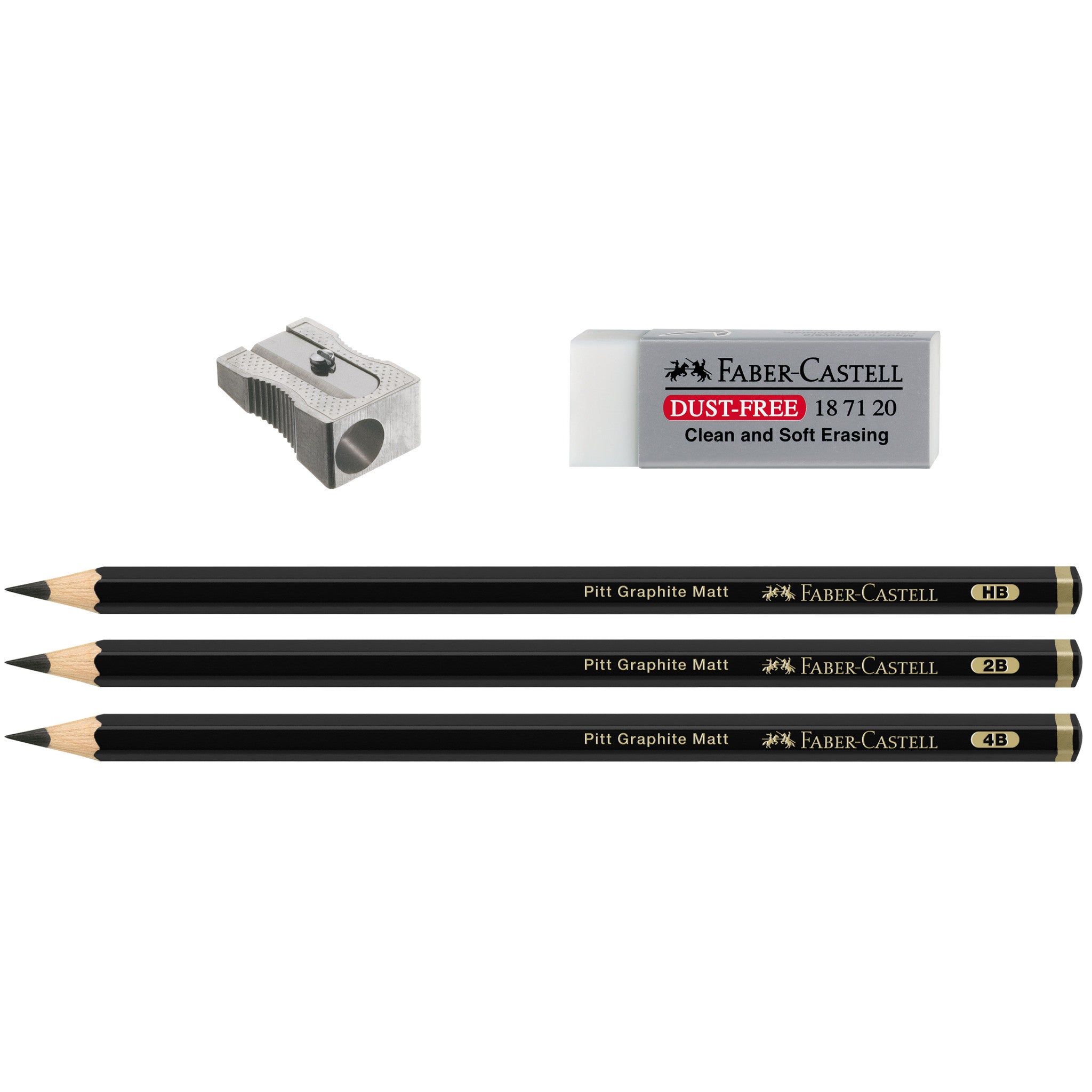 Pitt Graphite Matte, Sketching Set (HB, 2B, 4B) - #FC115296