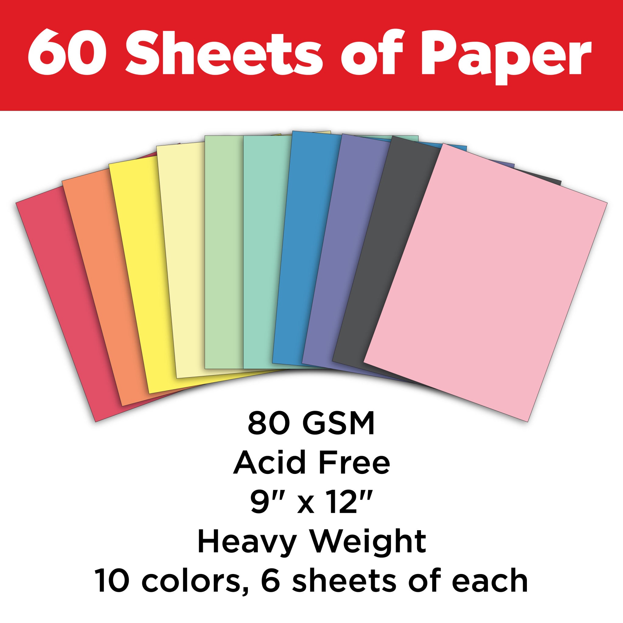 Construction Paper Pad - #FC14553