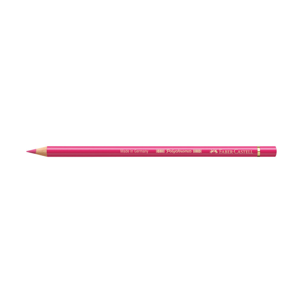 Polychromos Artists' Color Pencil - #124 Rose Carmine - #FC110124