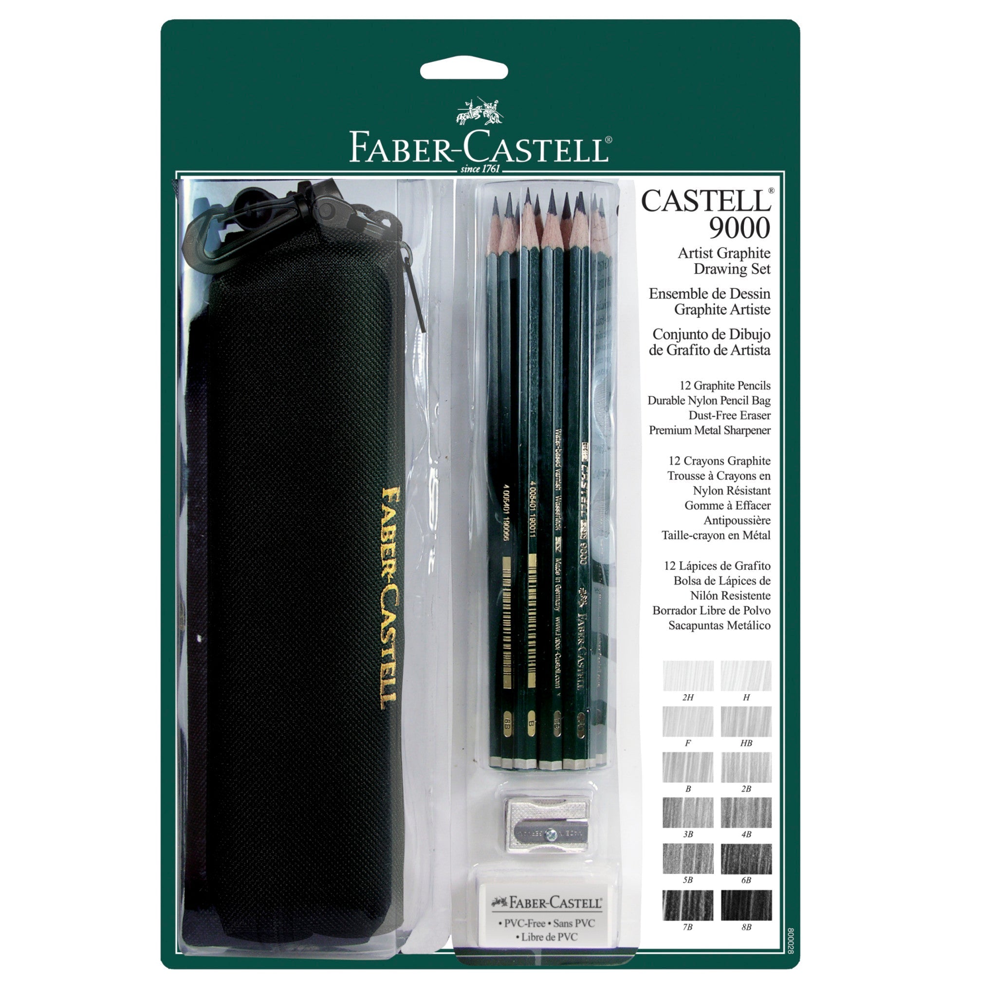 Castell 9000 Artist Graphite Drawing Set - #FC800028