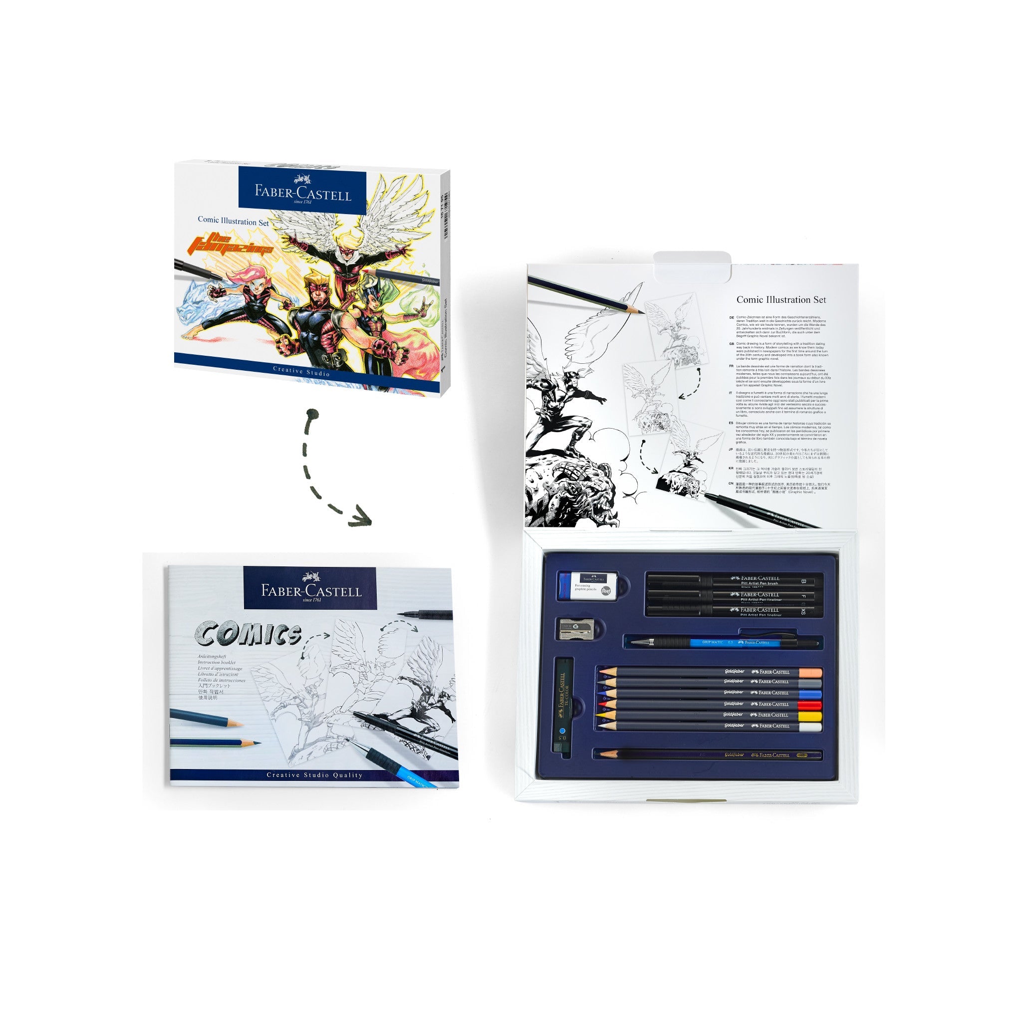 Comic Illustration Gift Set - #FC167195