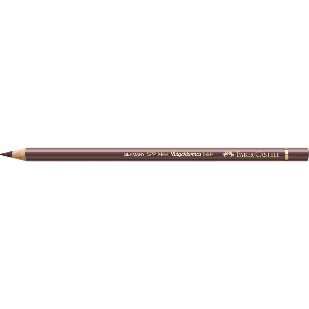 Polychromos® Artists' Color Pencil - #176 van Dyck Brown - #FC110176