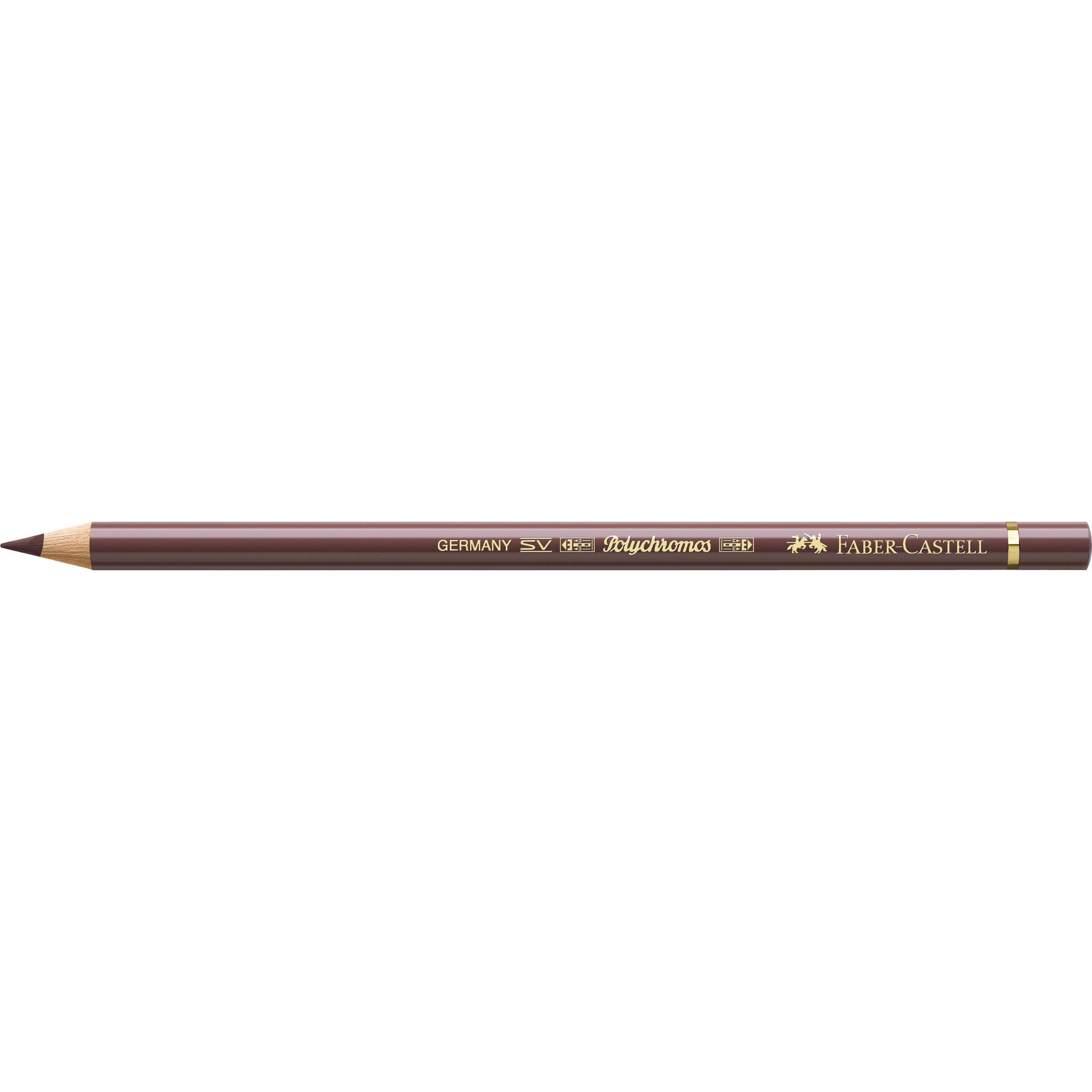 Polychromos® Artists' Color Pencil - #176 van Dyck Brown - #FC110176