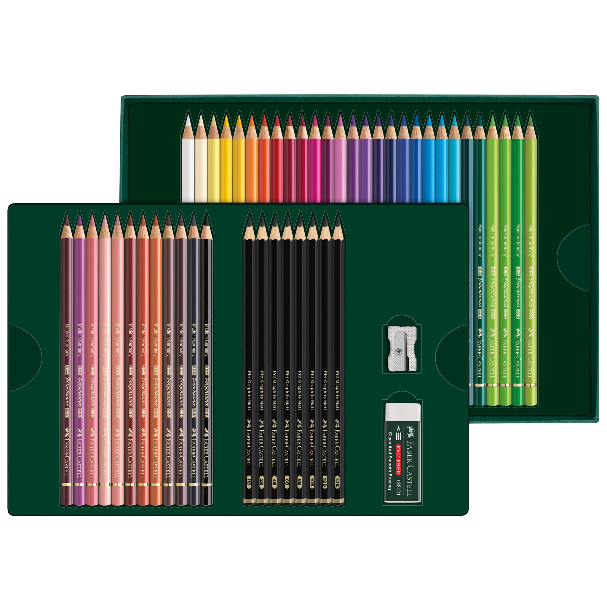 Polychromos & Graphite Matte, 50-Piece Gift Set - #FC210054