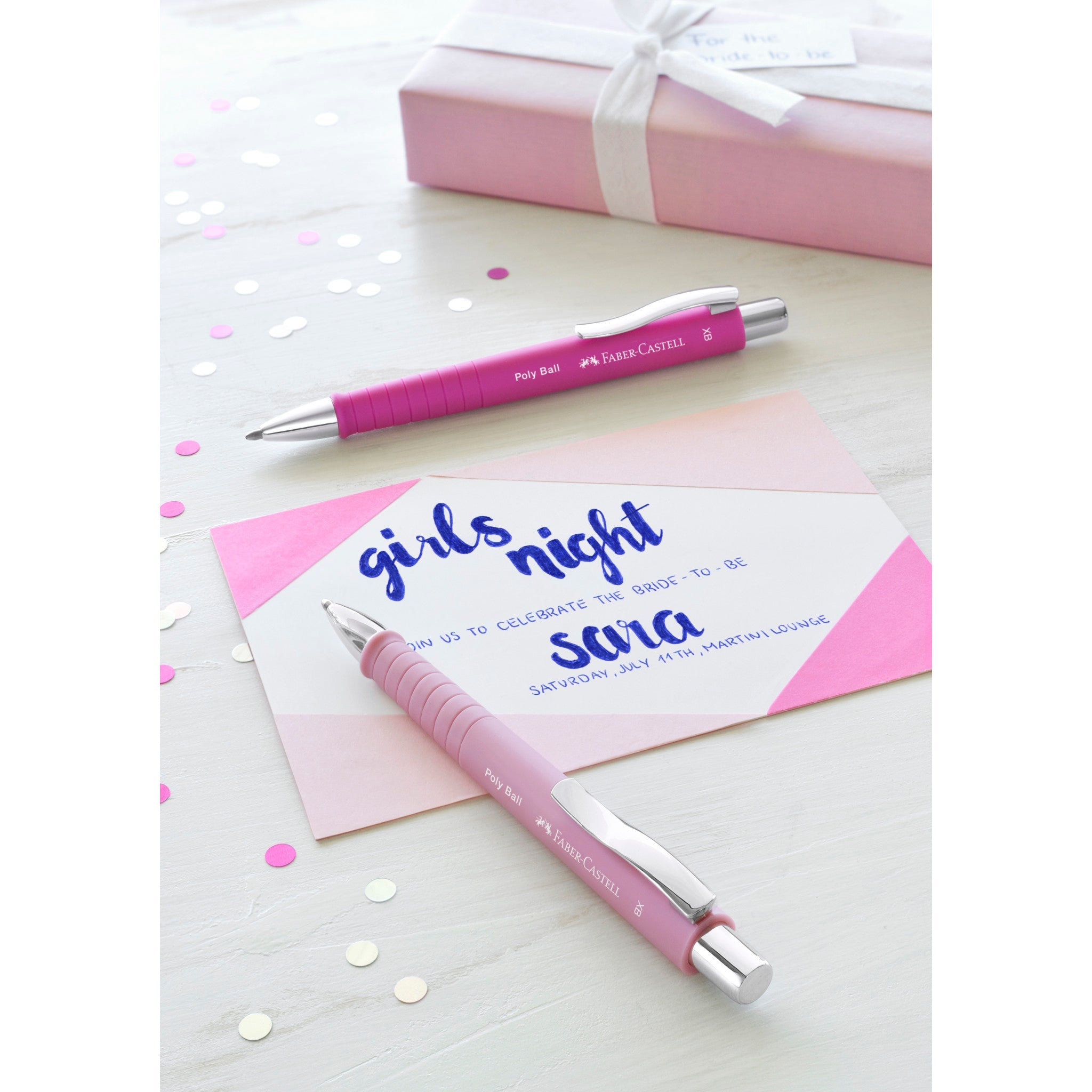 Poly Ball Ballpoint Pen, Rose - #FC241127