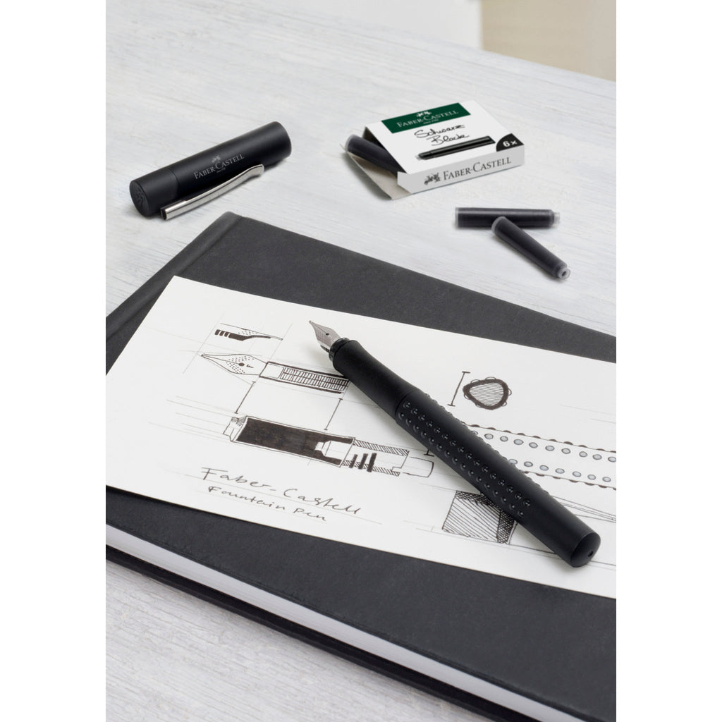 Fountain Pen Ink Cartridges - Black - #FC185507