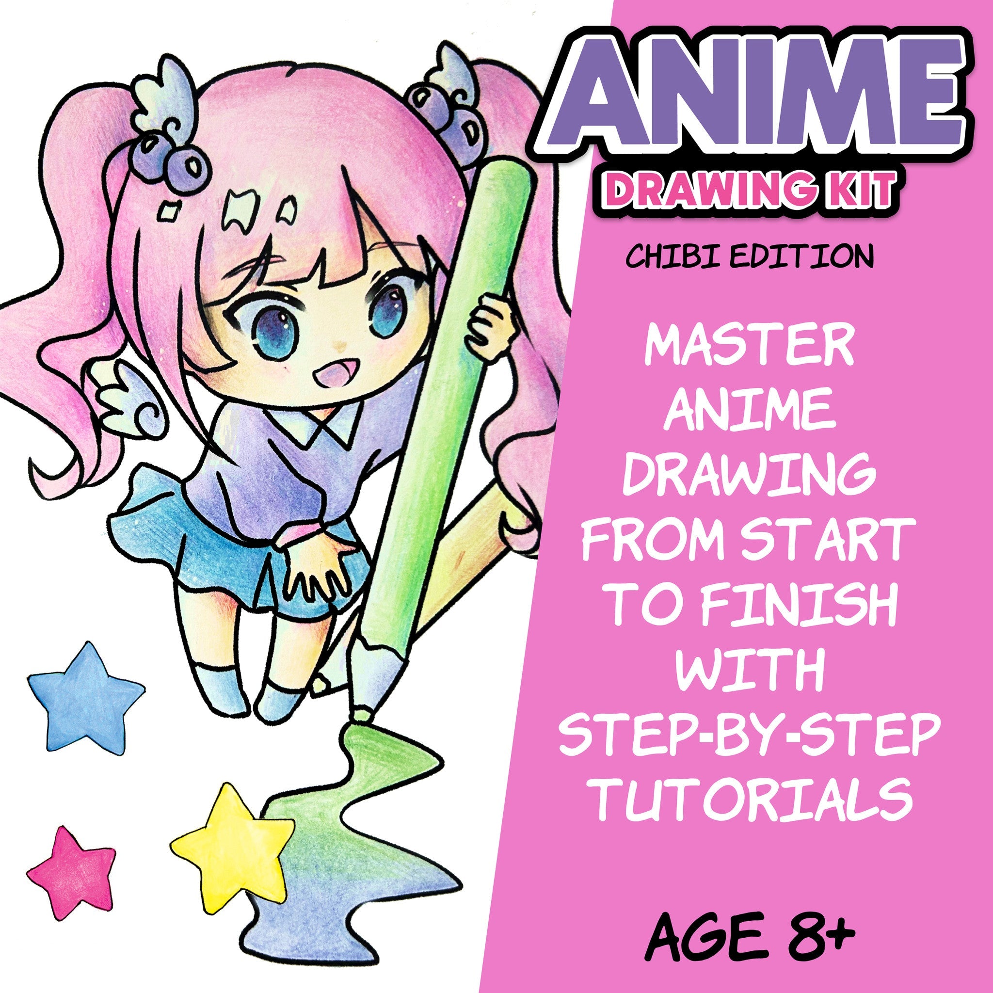Anime Drawing Kit - Chibi Edition - #FC14604