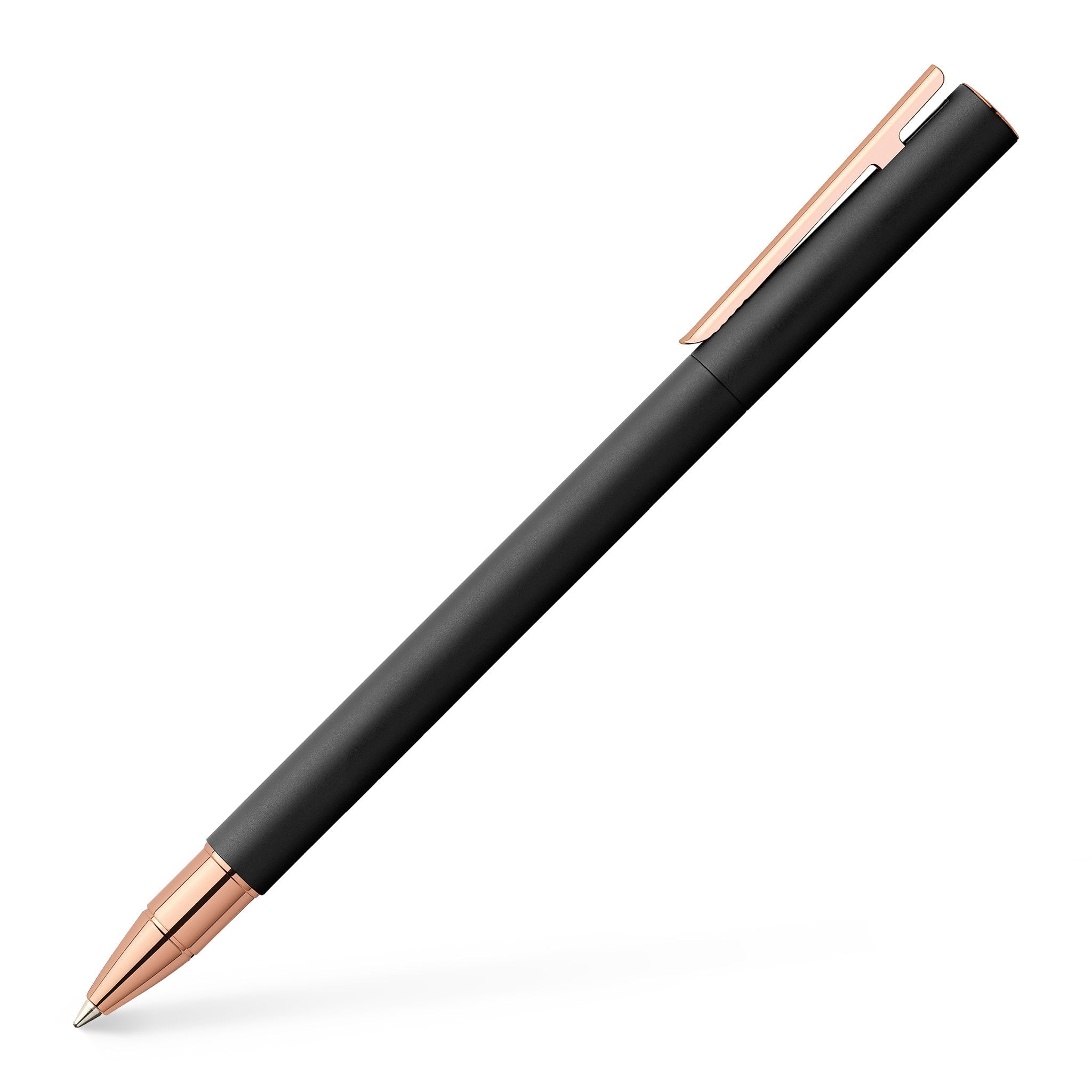 NEO Slim Rollerball Pen, Black Matte & Rose Gold - #FC343114