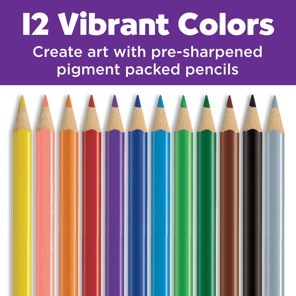 Triangular Colored EcoPencil School Pack - #FC900006