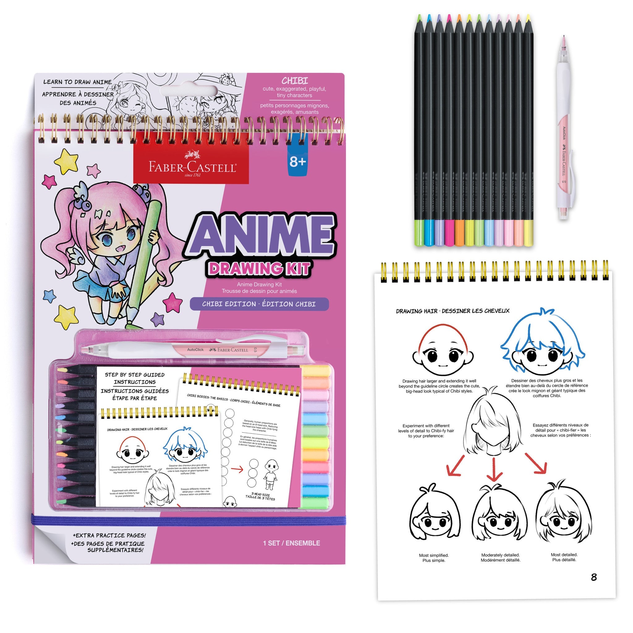 Anime Drawing Kit - Chibi Edition - #FC14604