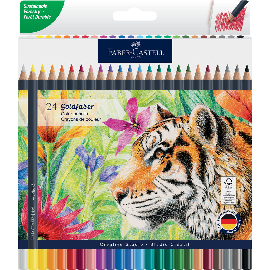 Goldfaber Color Pencil Box - 24ct - #FC214726