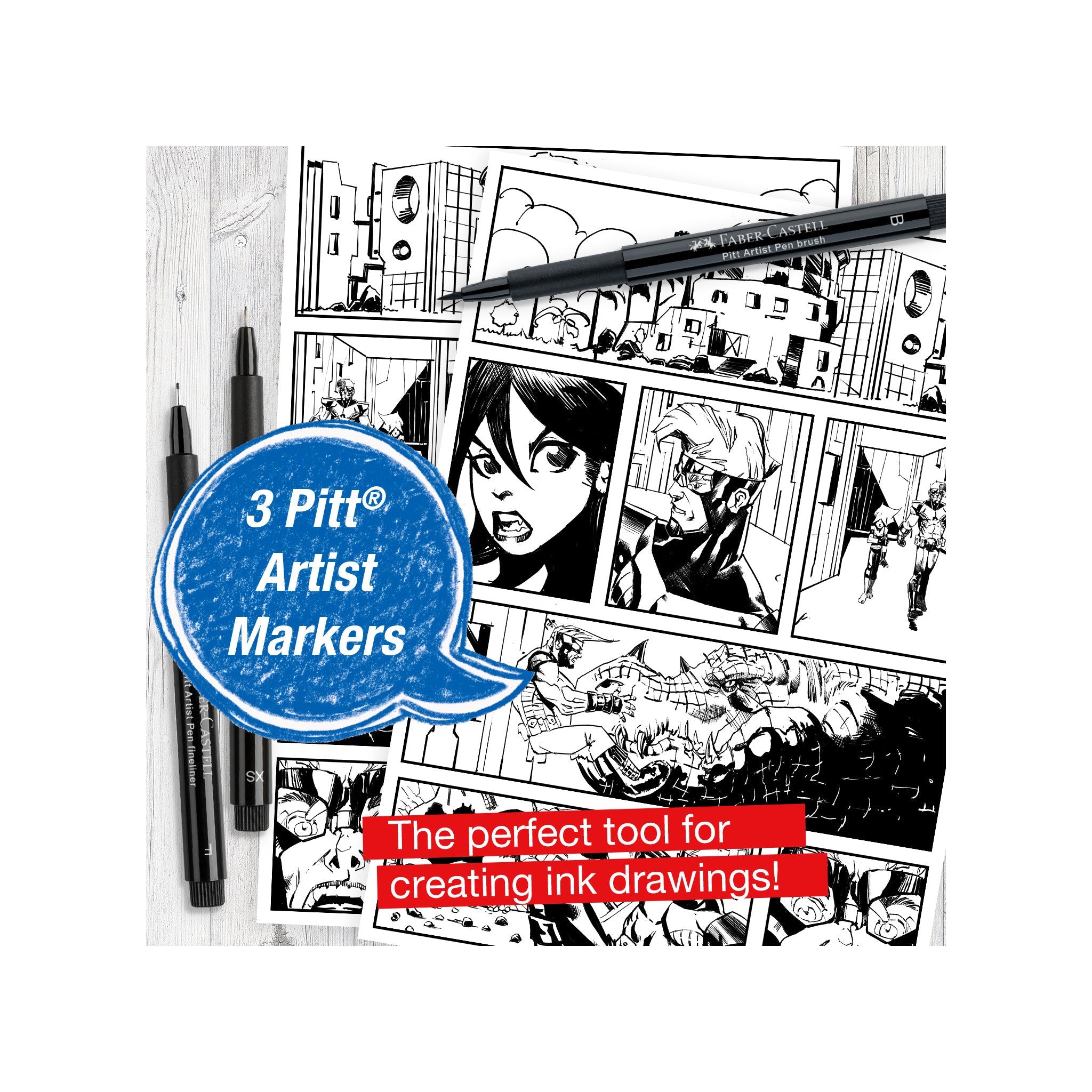 Comic Illustration Gift Set - #FC167195