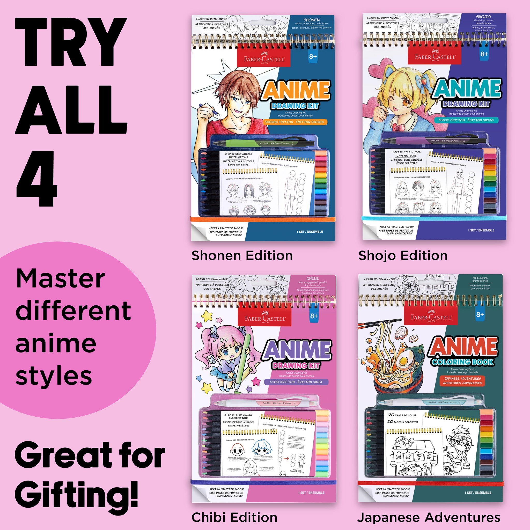 Anime Drawing Kit - Chibi Edition - #FC14604