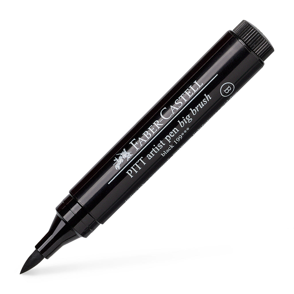 Pitt Artist Pen, Big Brush #199 Black - Box of 4 - #FC167699