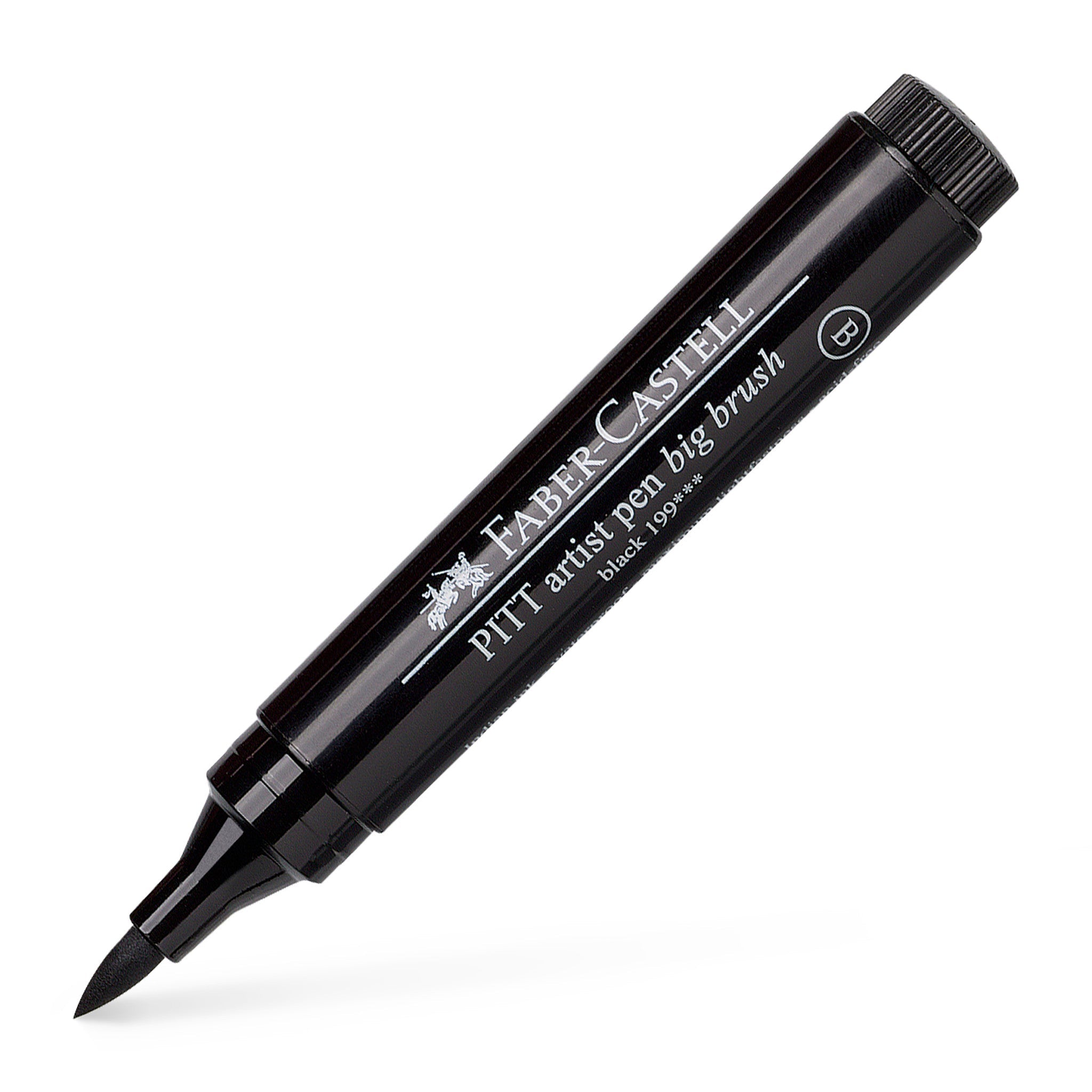 Pitt Artist Pen, Big Brush #199 Black - Box of 4 - #FC167699
