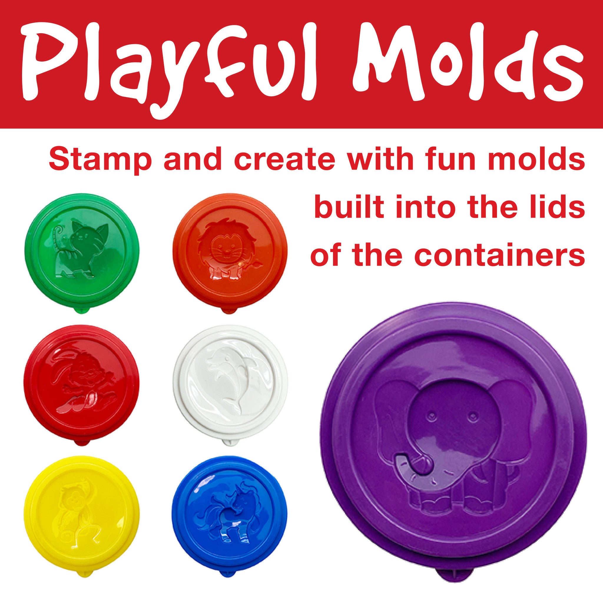 Little Creatives 12 Super Soft Modeling Dough - #FC370812