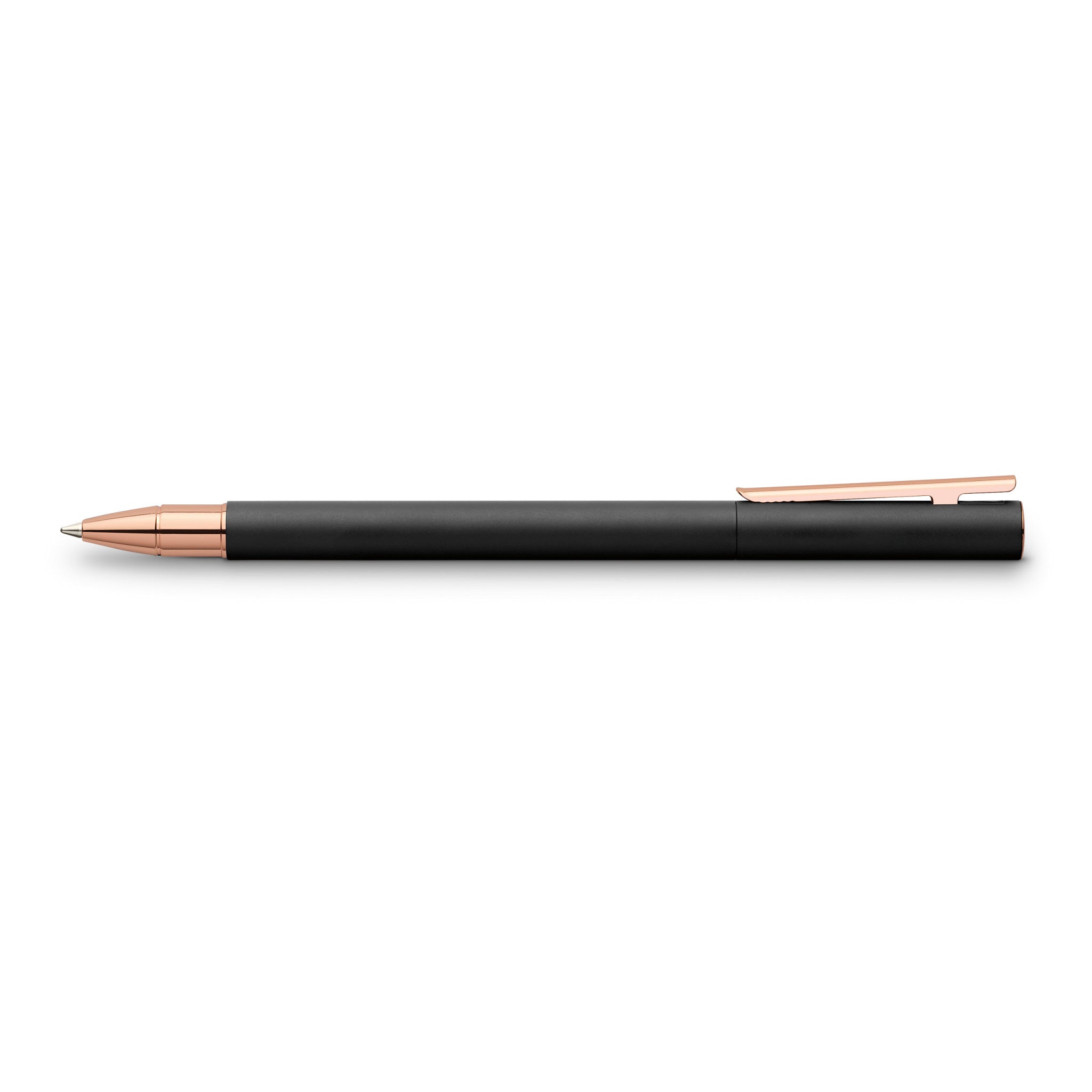 NEO Slim Rollerball Pen, Black Matte & Rose Gold - #FC343114