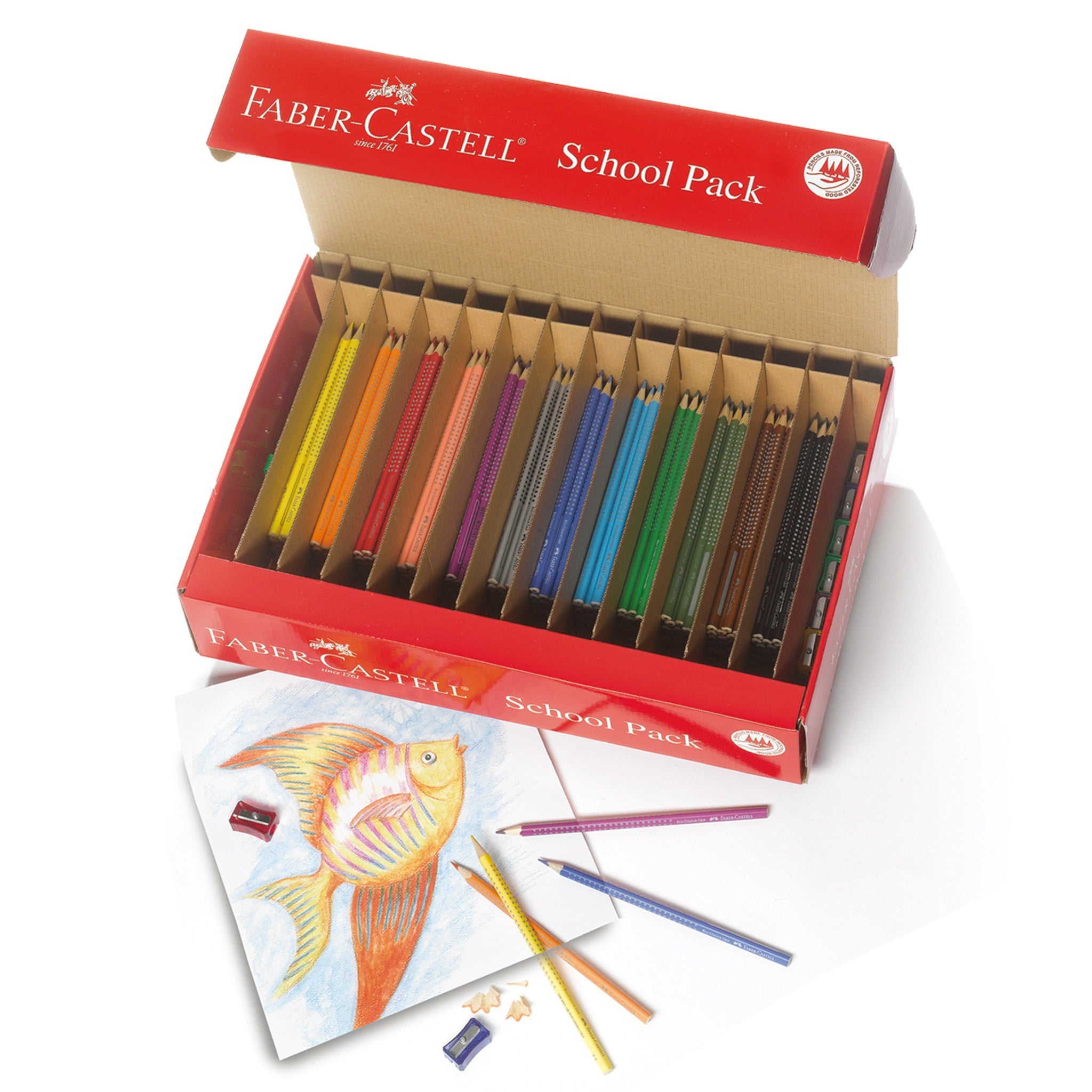 Grip Watercolor EcoPencil School Pack - #FC900009