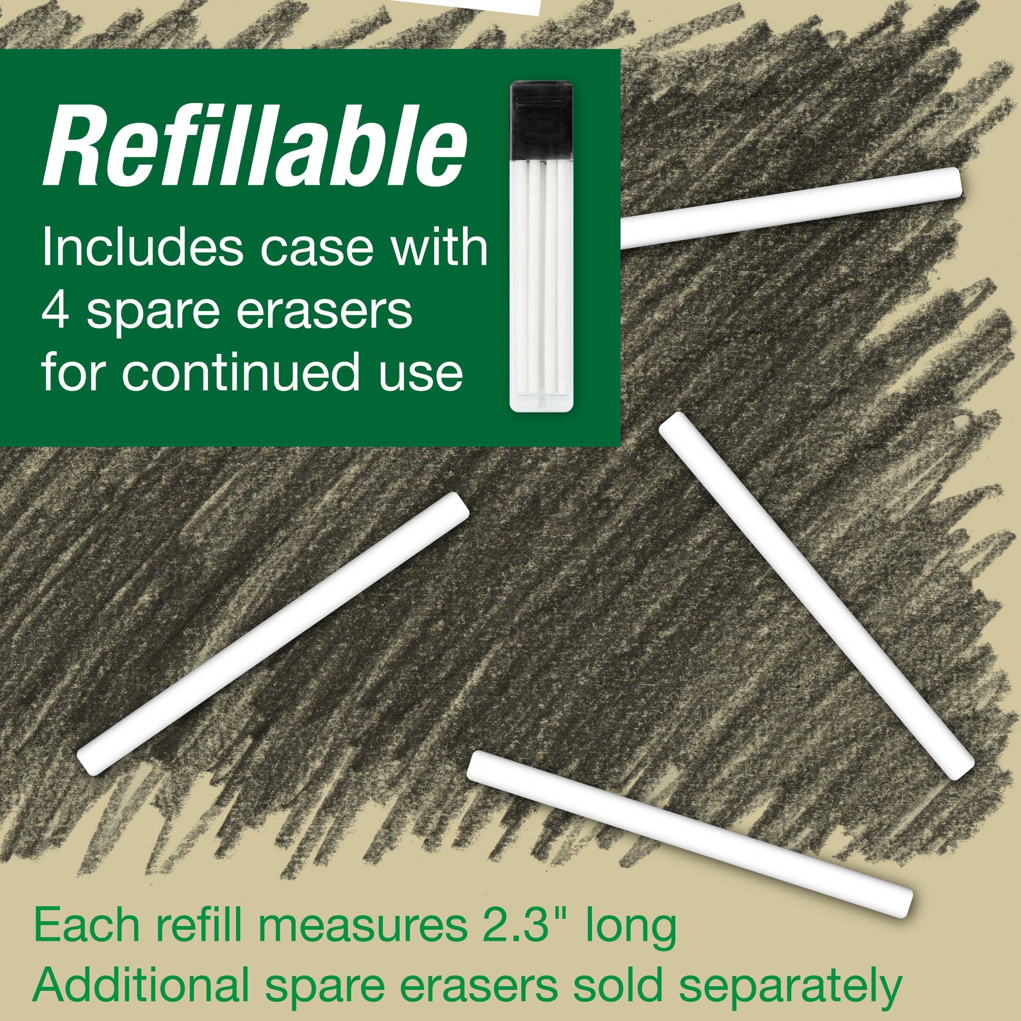 Precision Eraser Pen & Refills - #FC185610