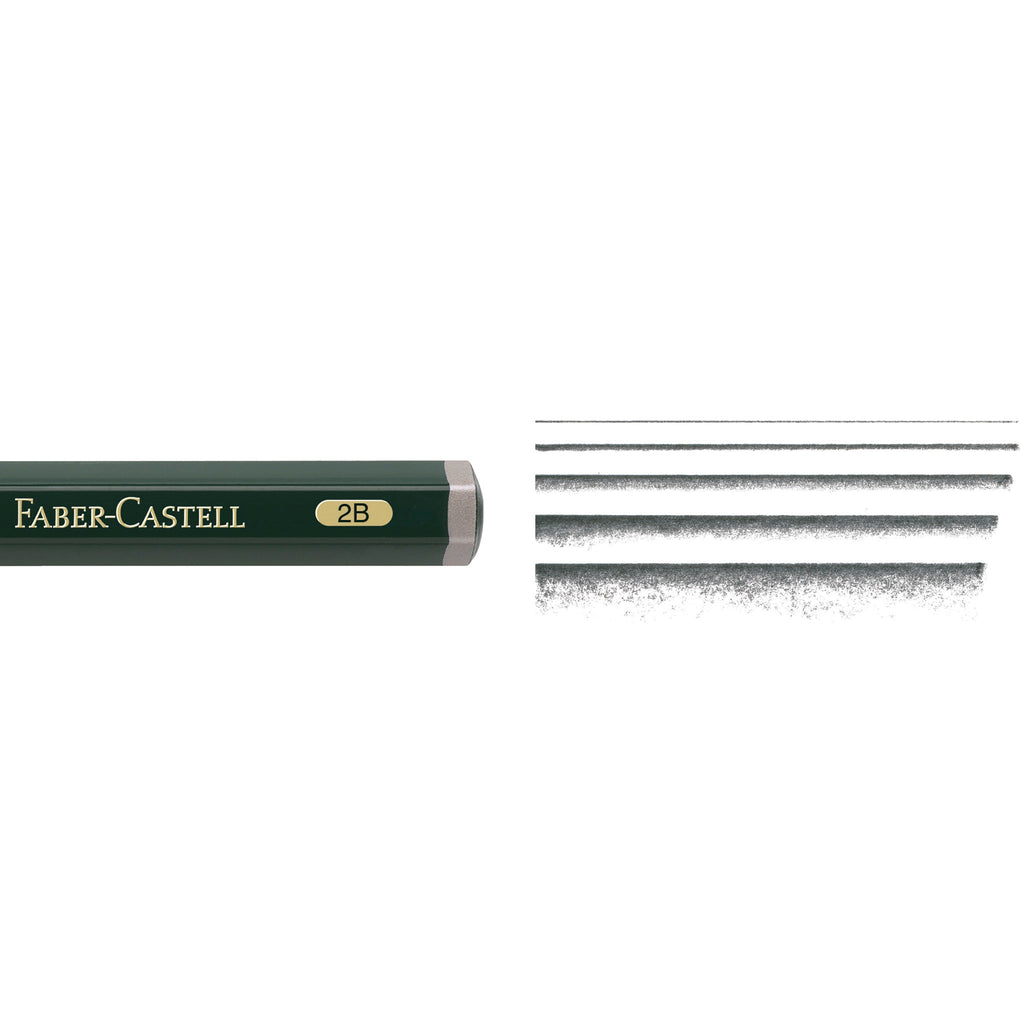 Castell 9000 Jumbo Graphite Pencils, Set of 5 - #FC119397
