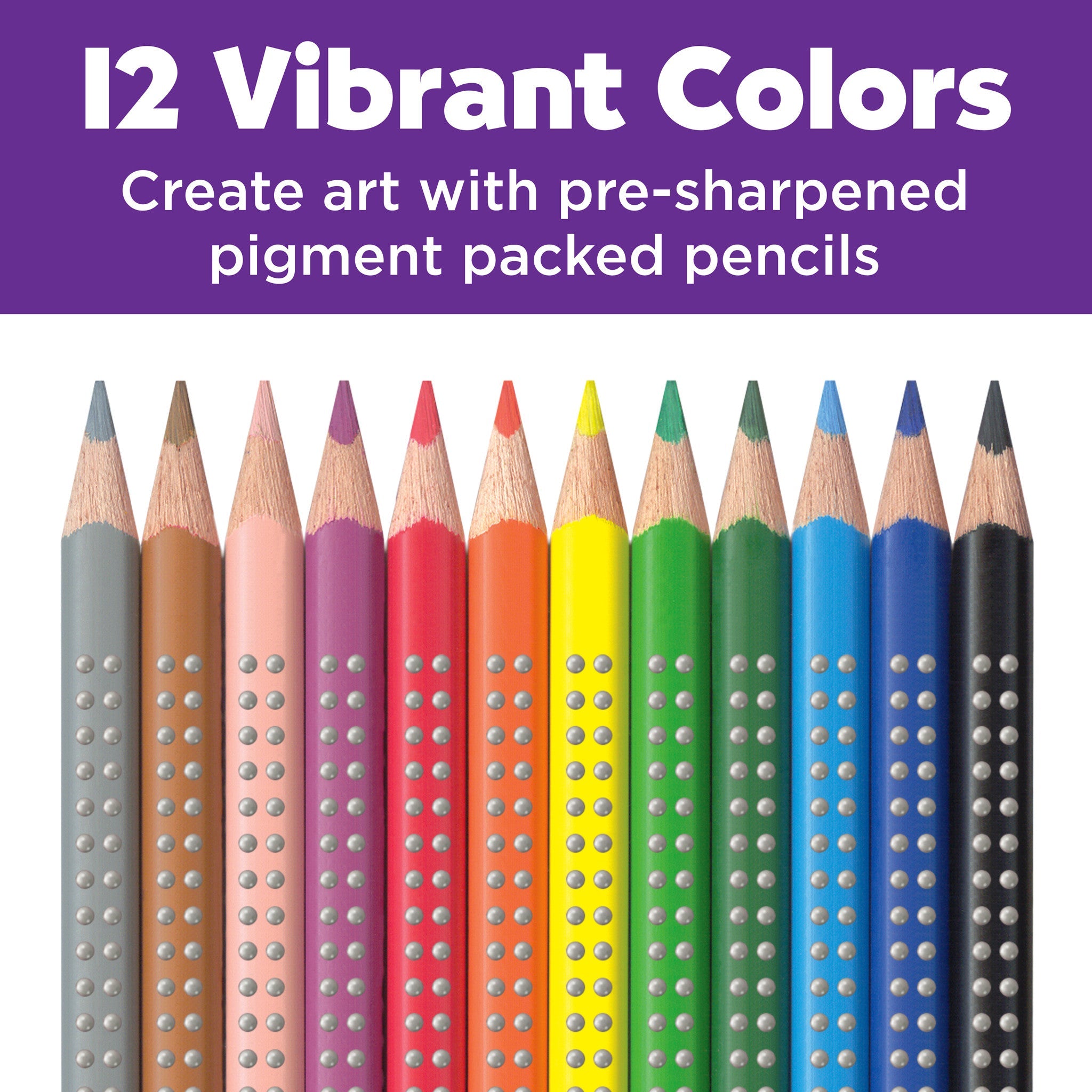 Grip Colored EcoPencil School Pack - #FC900008