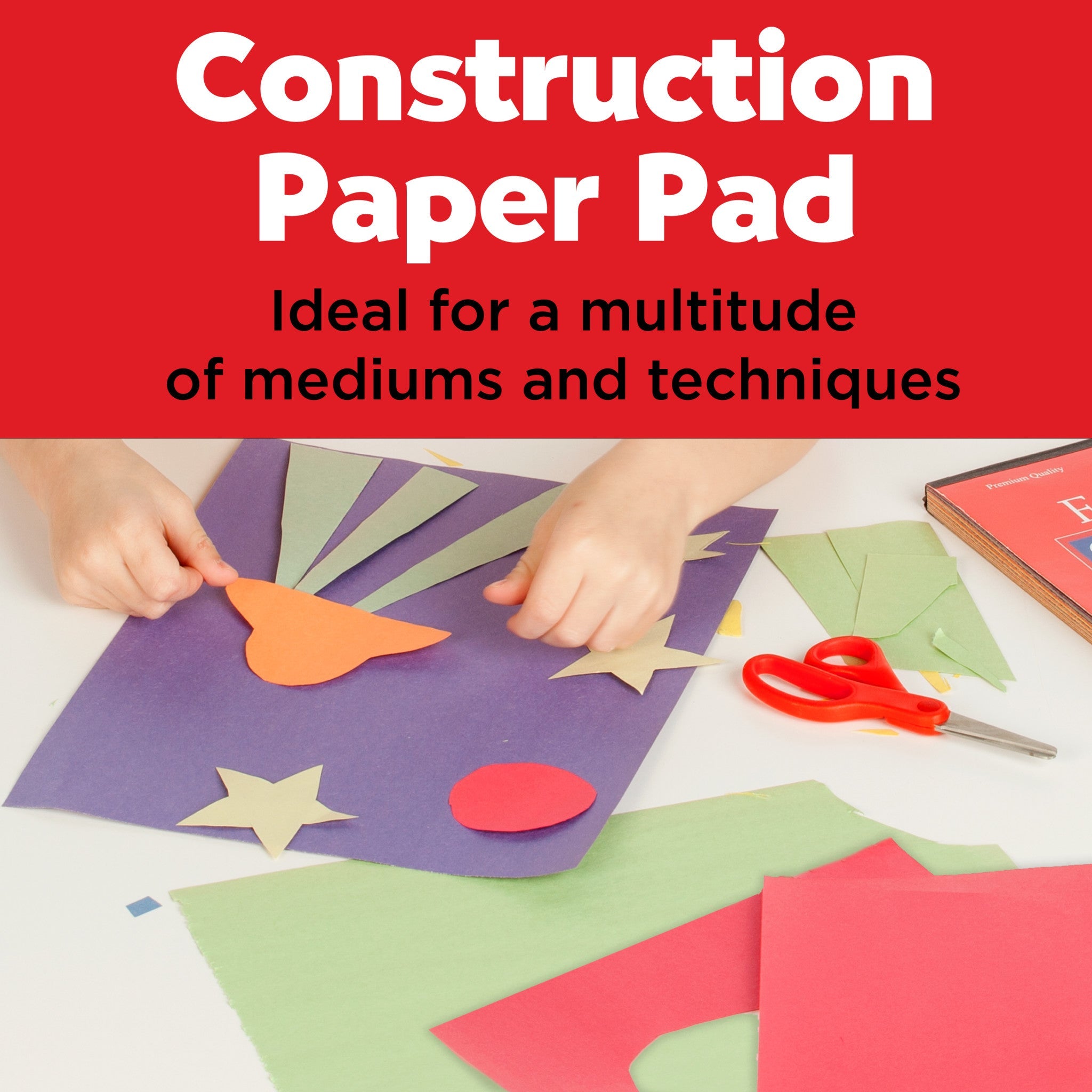 Construction Paper Pad - #FC14553