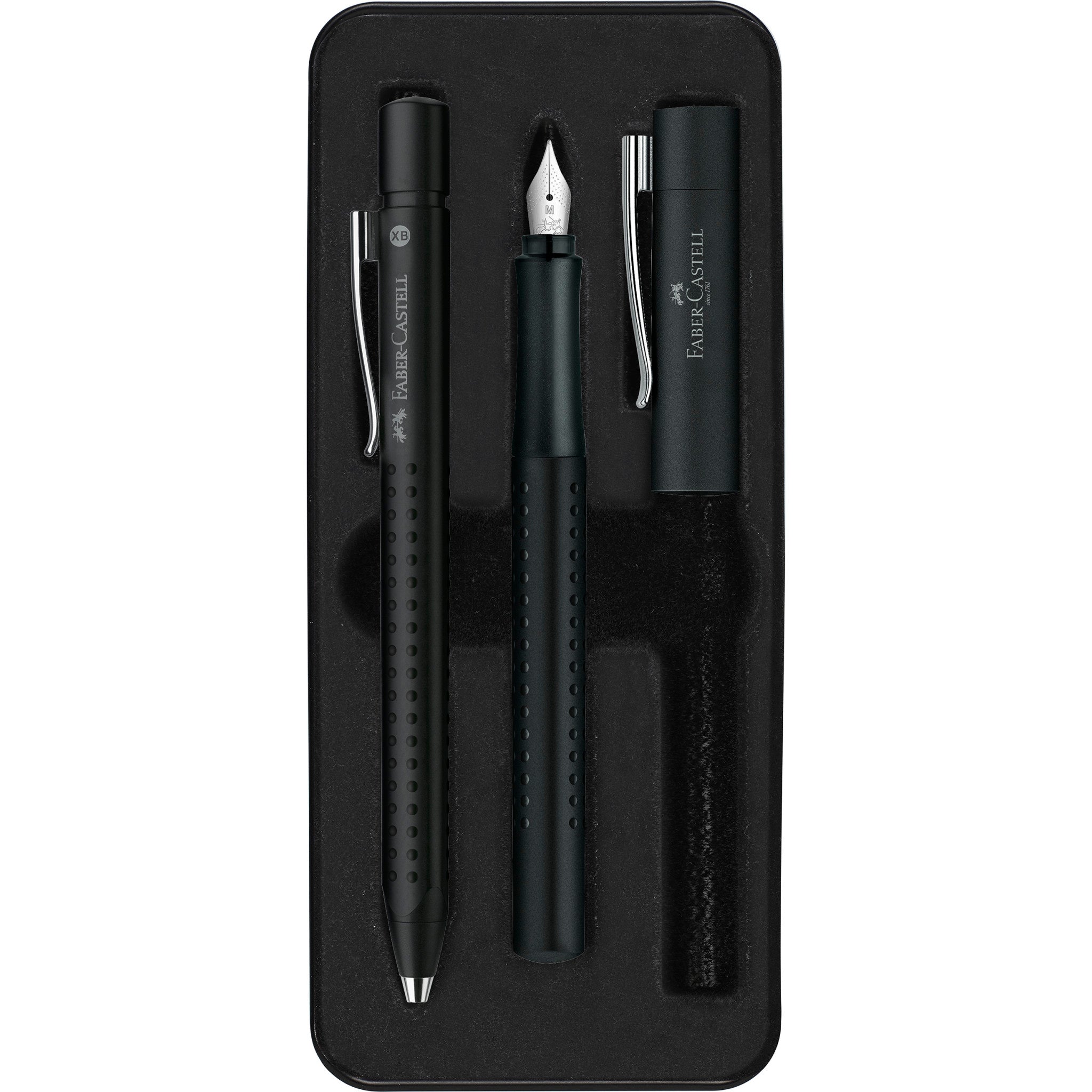 Grip 2011 Fountain & Ballpoint Pen Gift Set, Black - #FC140983