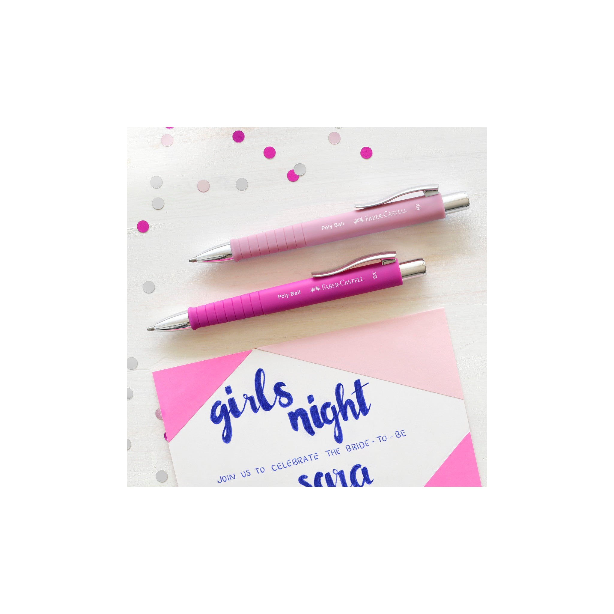 Poly Ball Ballpoint Pen, Rose - #FC241127
