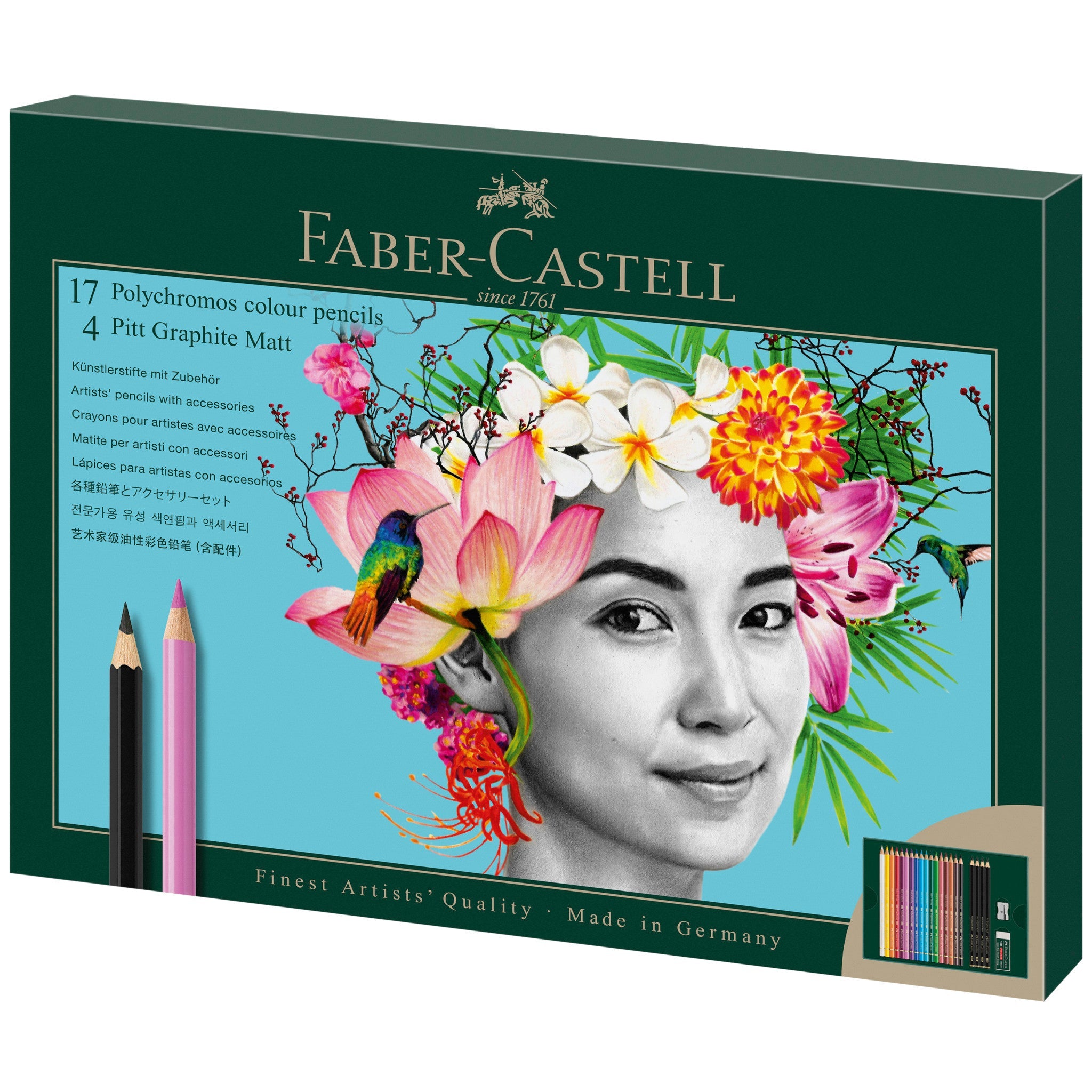 Polychromos & Graphite Matte, 23-Piece Gift Set - #FC210052