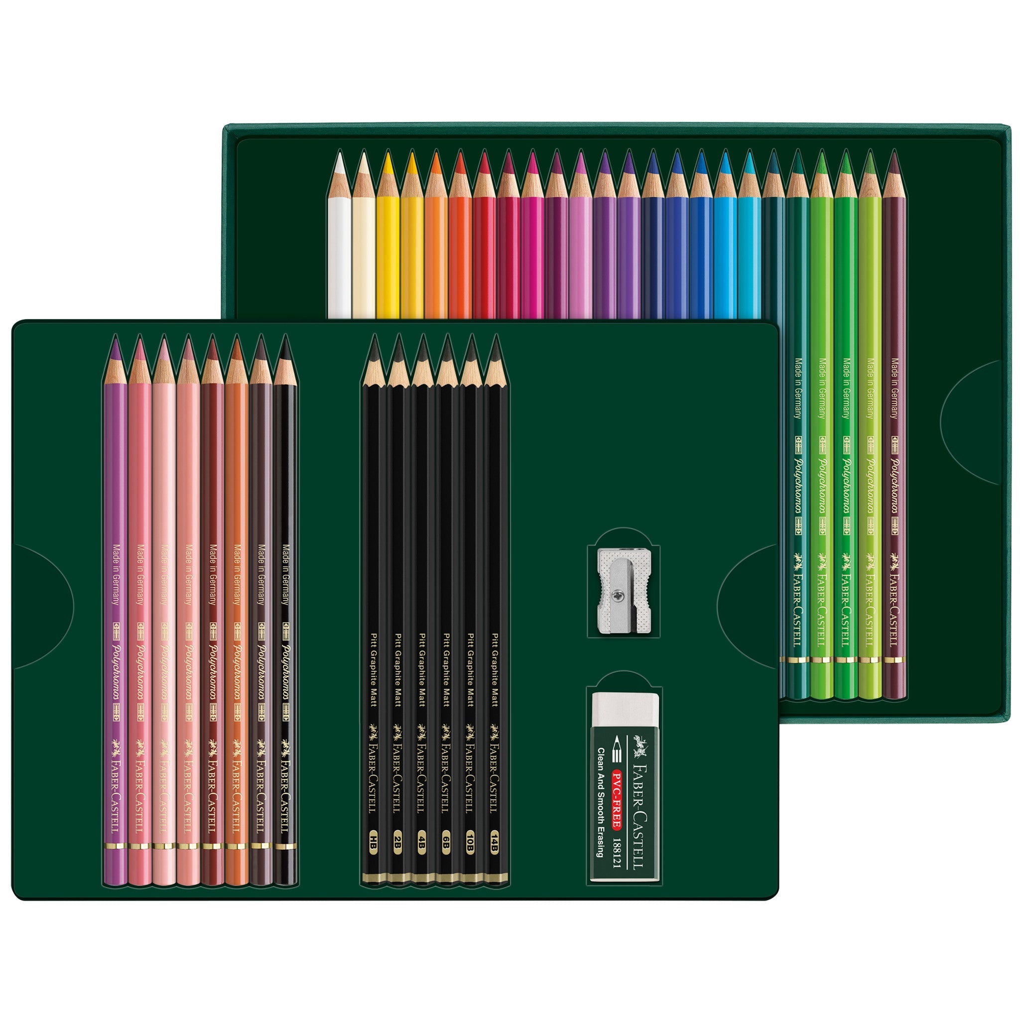 Polychromos & Graphite Matte, 40-Piece Gift Set - #FC210053