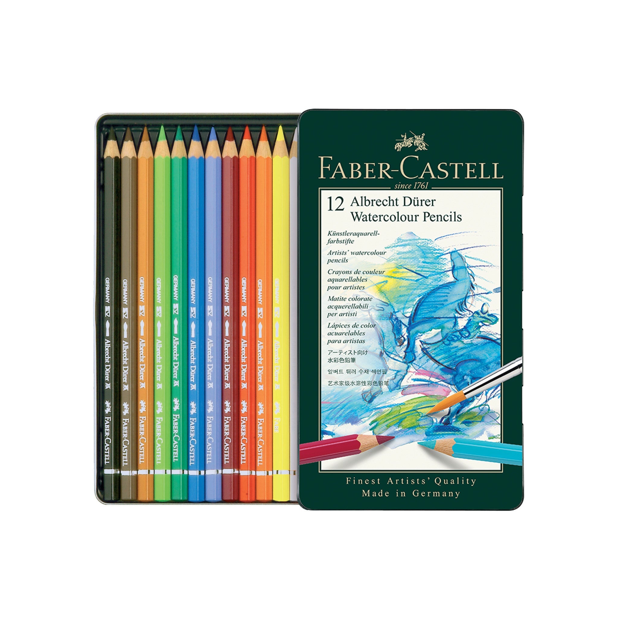 Albrecht Dürer Artists' Watercolor Pencils, Tin of 12 - #FC117512