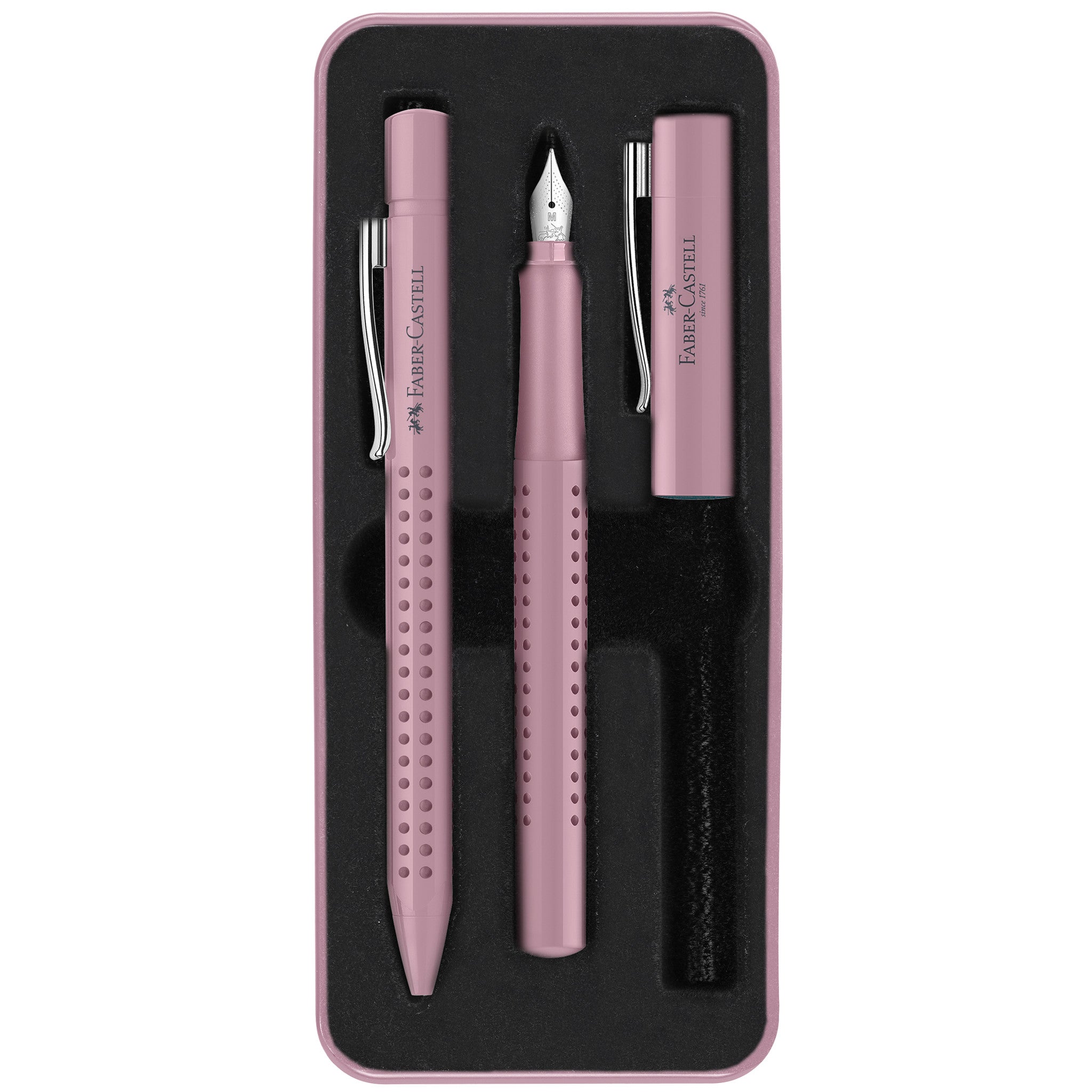 Grip 2010 Harmony Fountain & Ballpoint Pen Gift Set, Rose Shadows - #FC201528