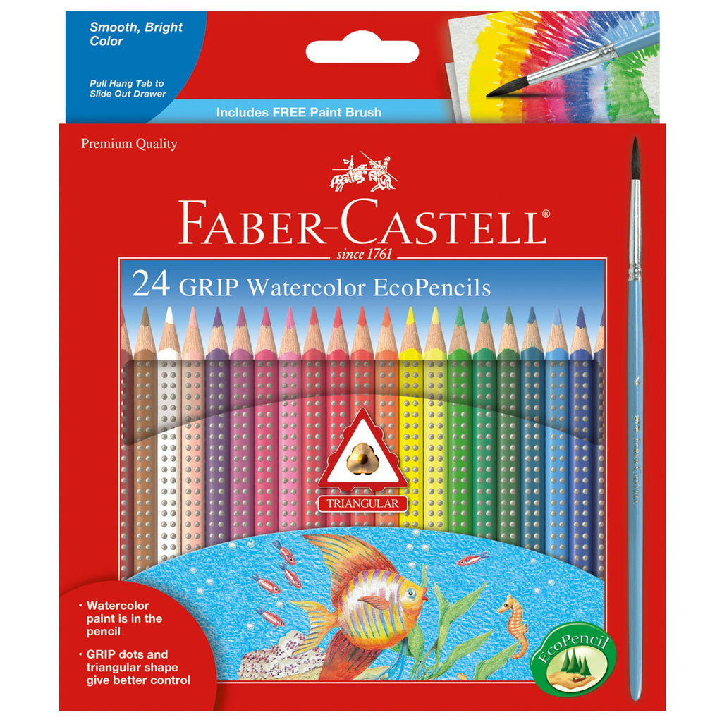 24 Grip Watercolor EcoPencils - #FC9121224