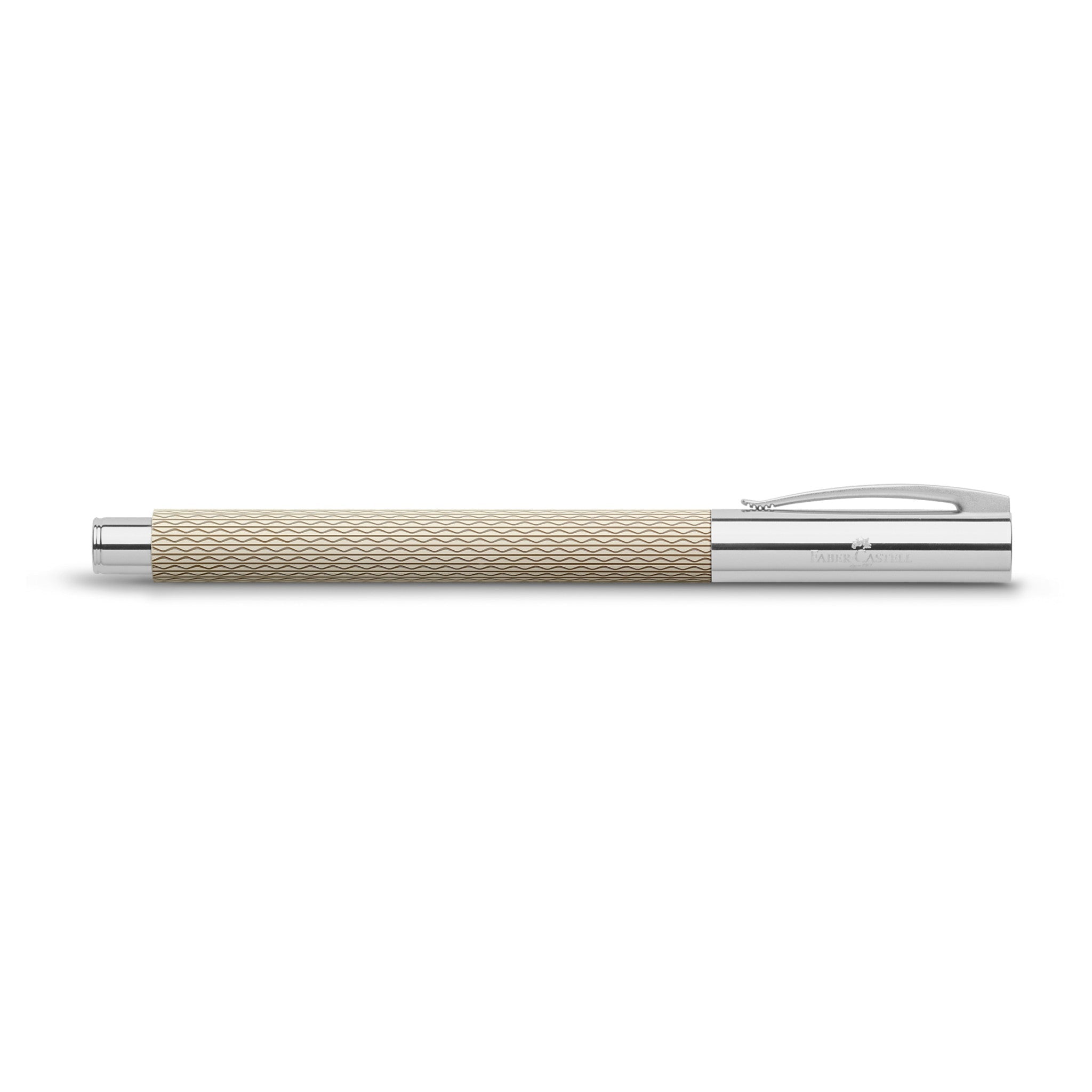 Ambition Fountain Pen, OpArt White Sand - Medium - #FC149620