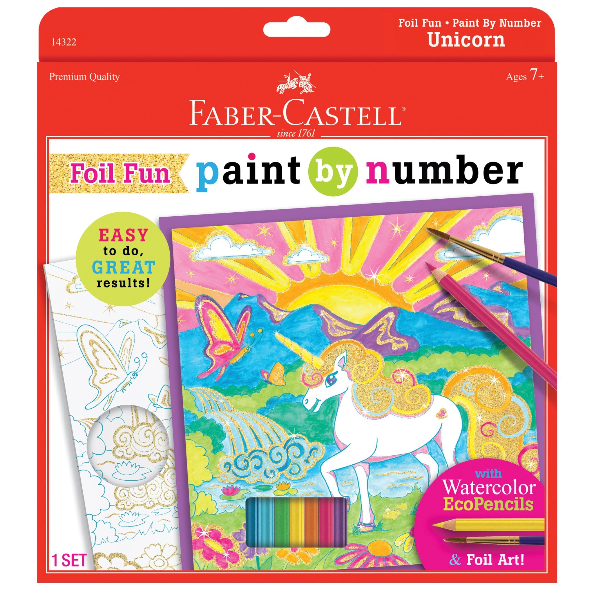 Paint by Number Unicorn Foil Fun - #FC14322