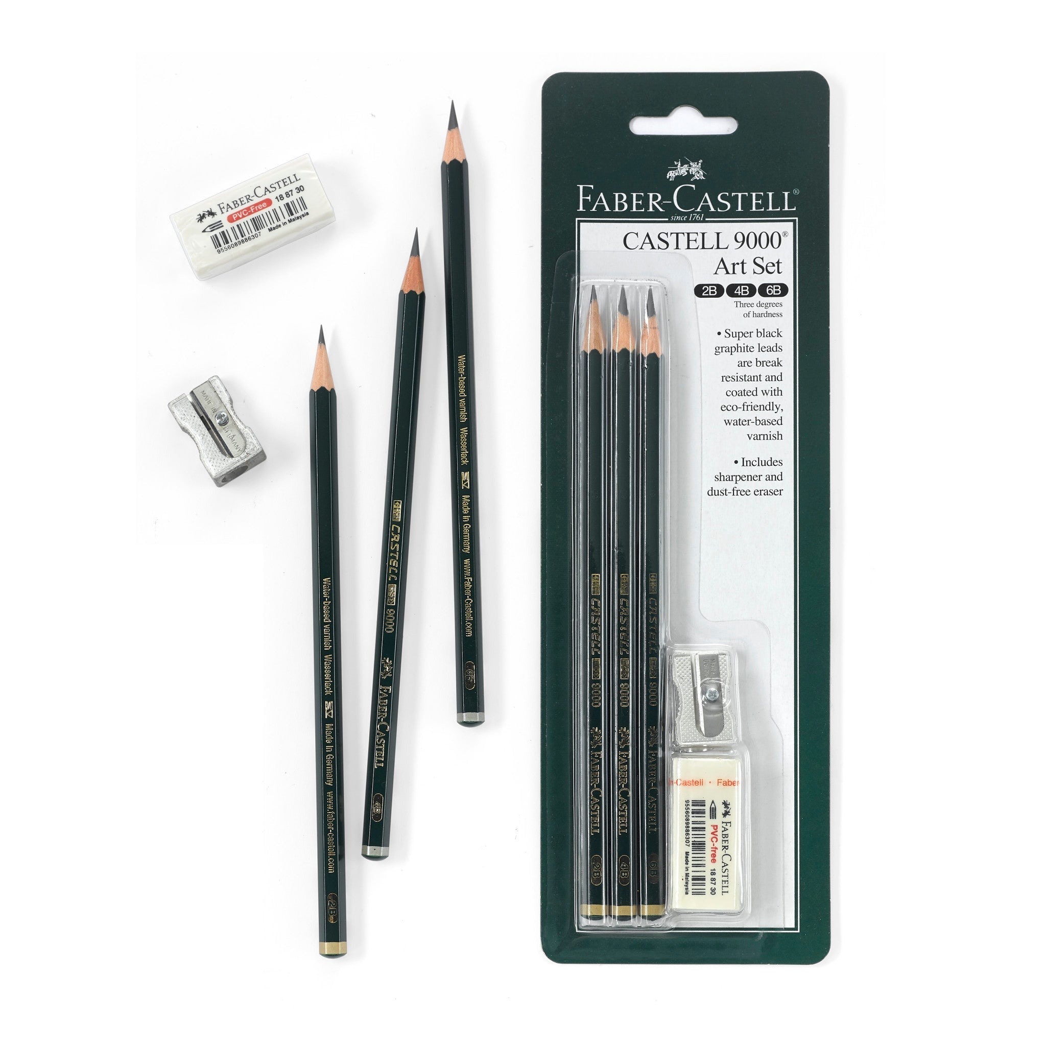 Castell 9000 Graphite Pencils, Art Set  - #FC800029