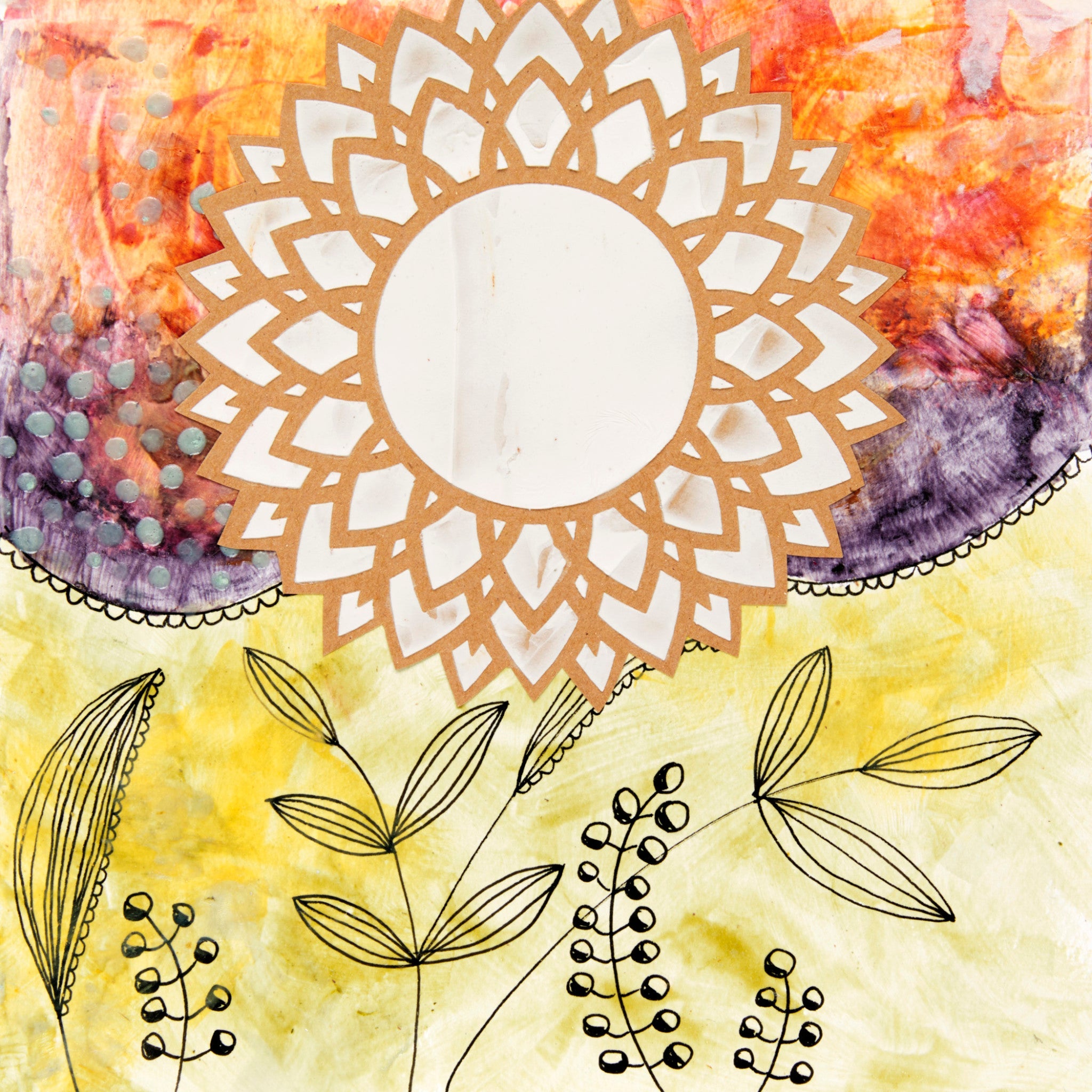 Mixed Media Stencils - Mandala - #FC770610