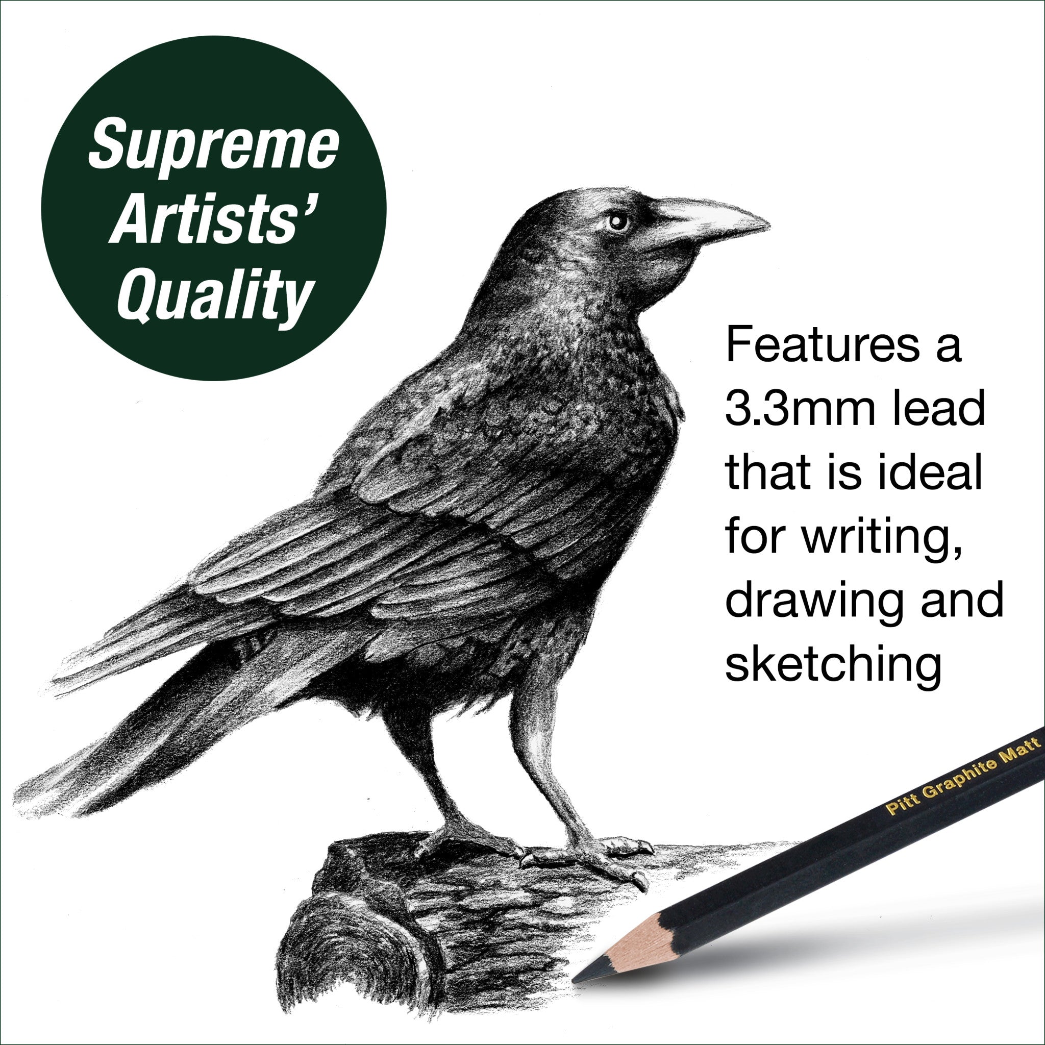Pitt Graphite Matte, Sketching Set (10B, 12B, 14B) - #FC115297