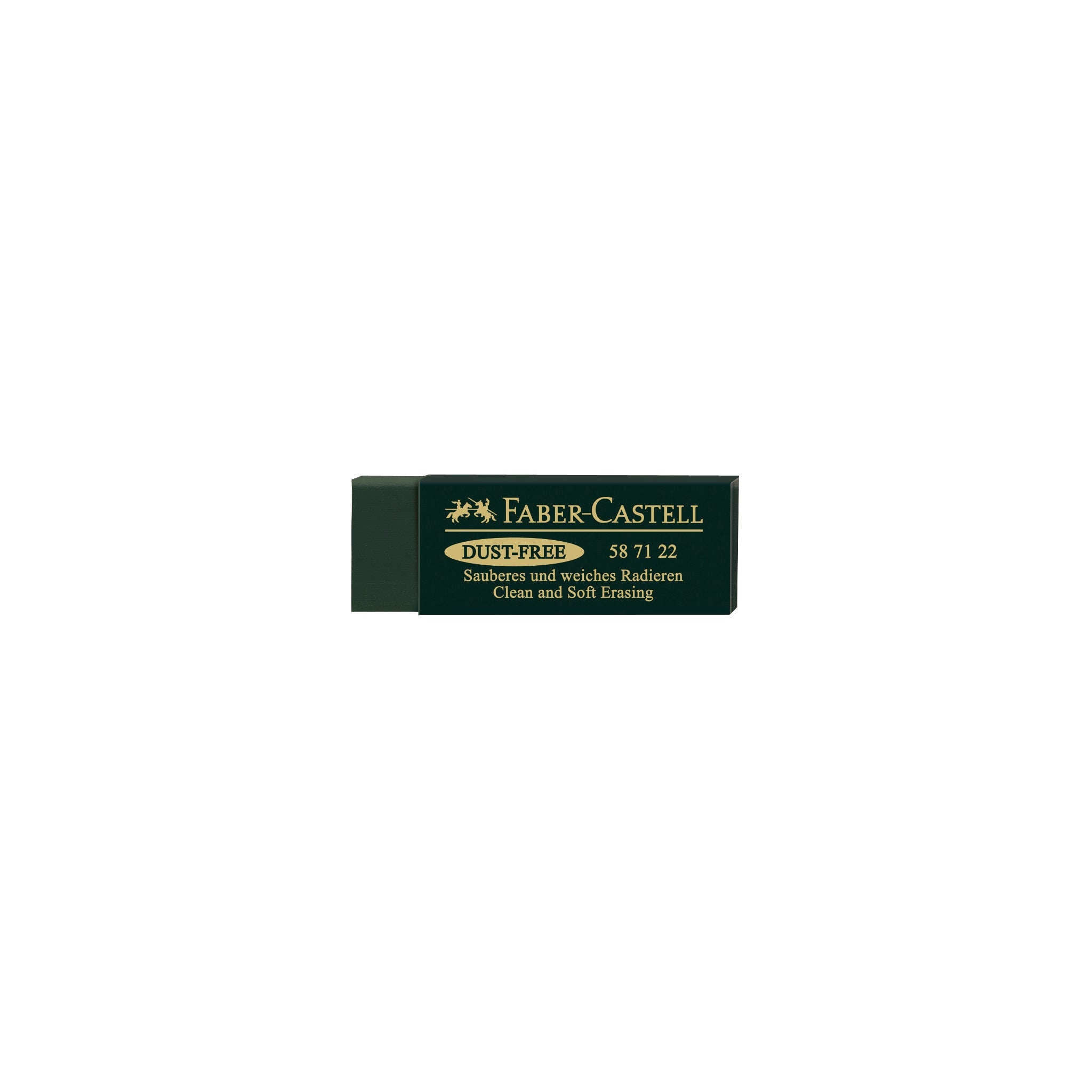 Dust-Free Vinyl Art Eraser, Green - #FC587122