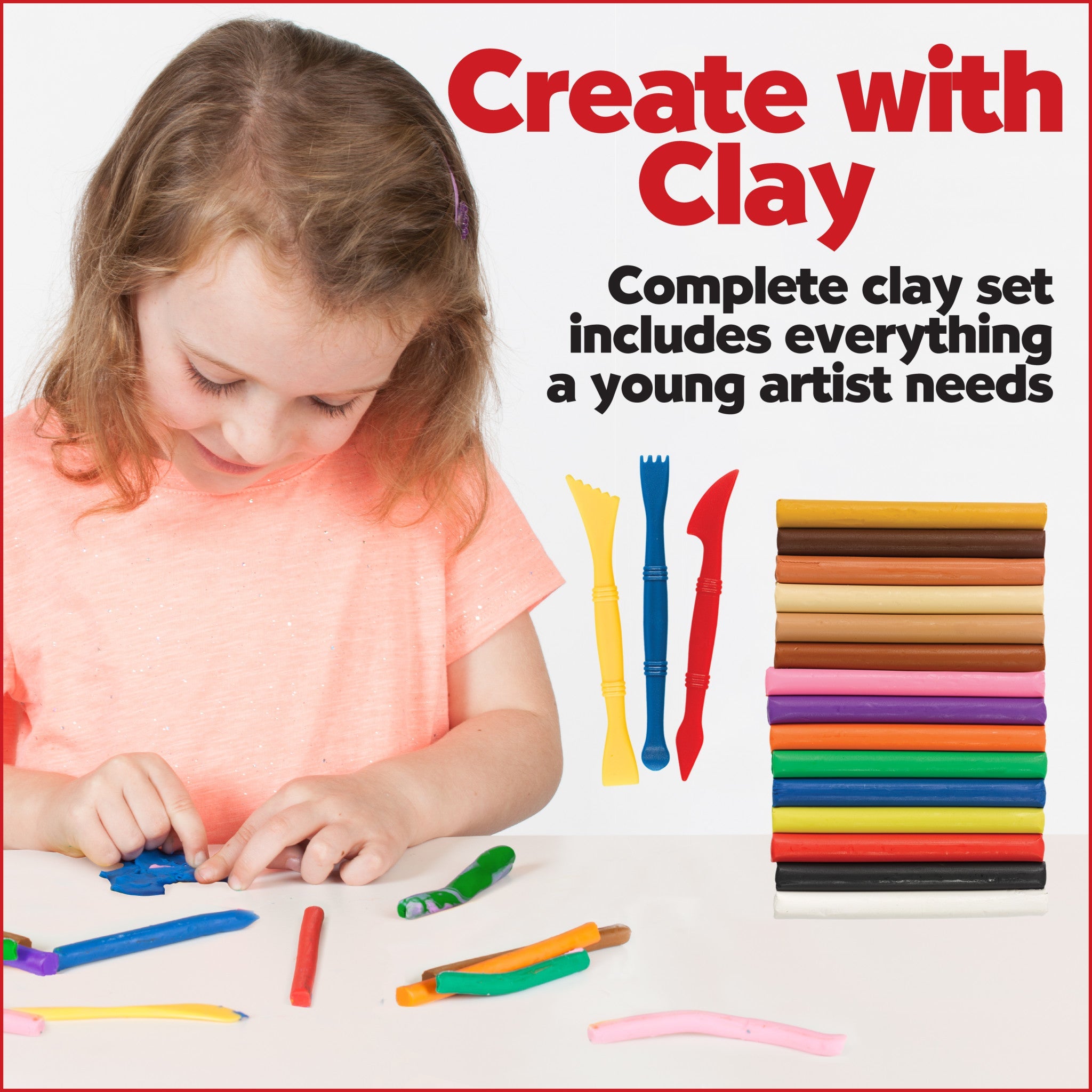 World Colors 15 Modeling Clay - #FC14353