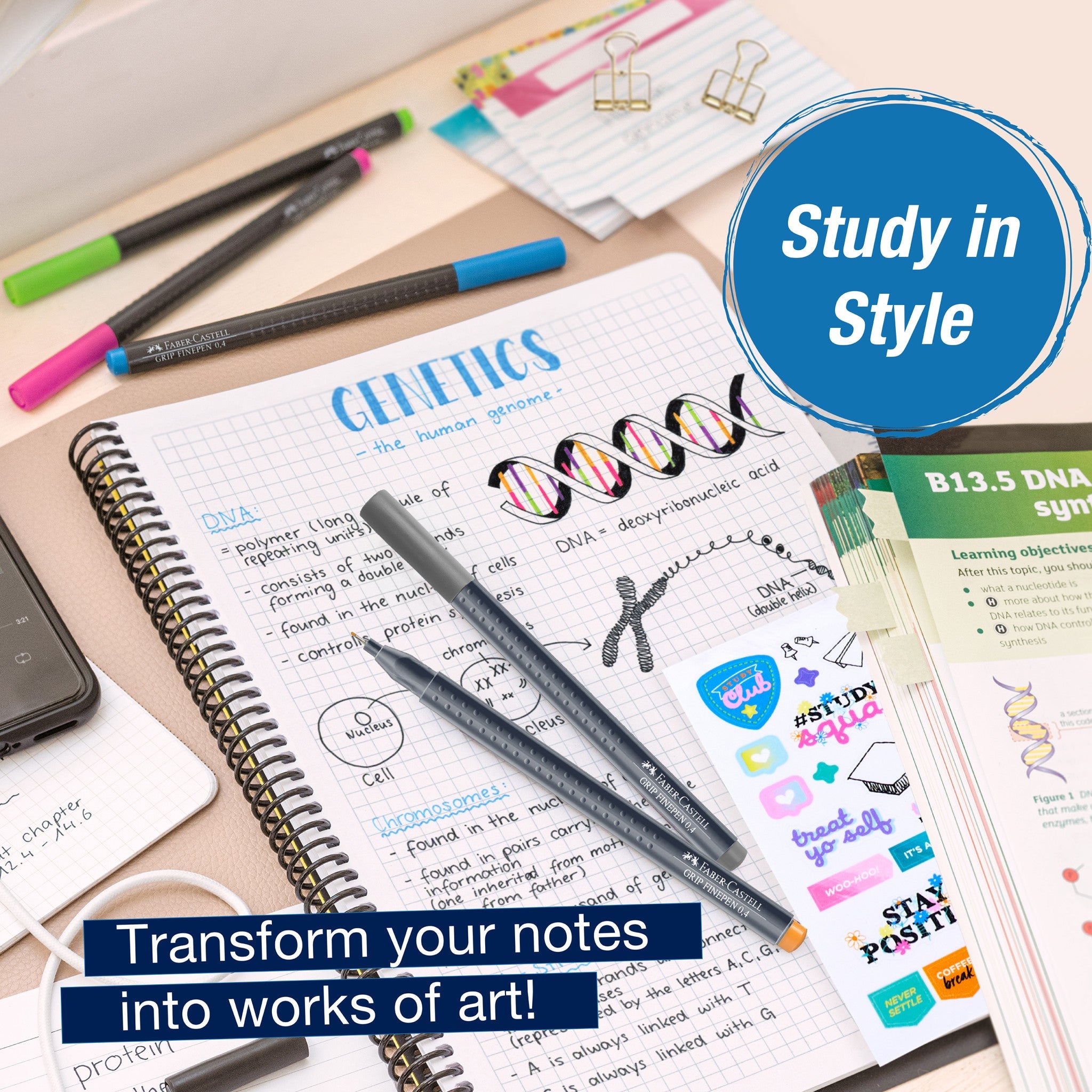 Essential Note Taking Supplies - #FC770415T